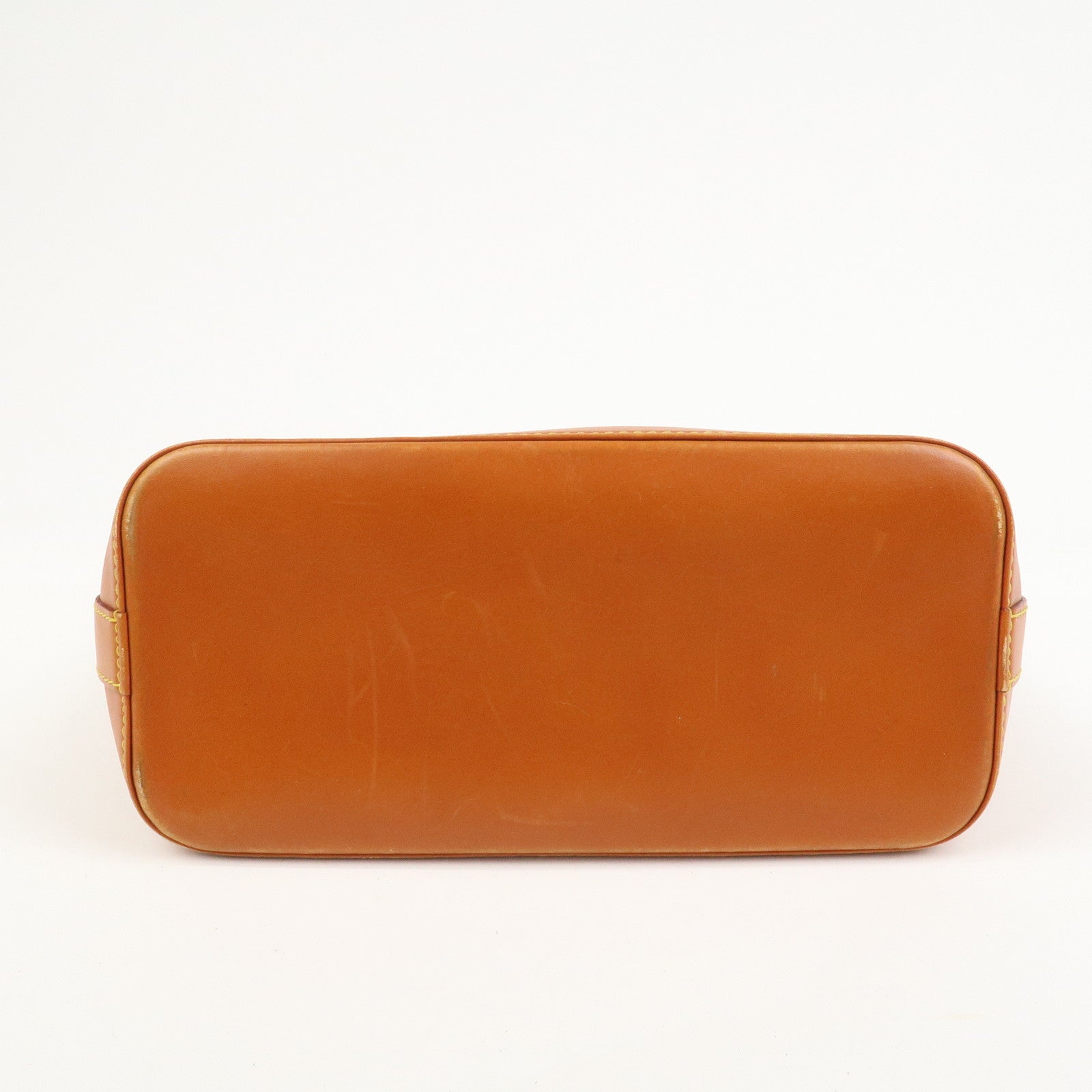 Louis Vuitton Lockit Nomade Leather Hand Bag Caramel Brown M85388