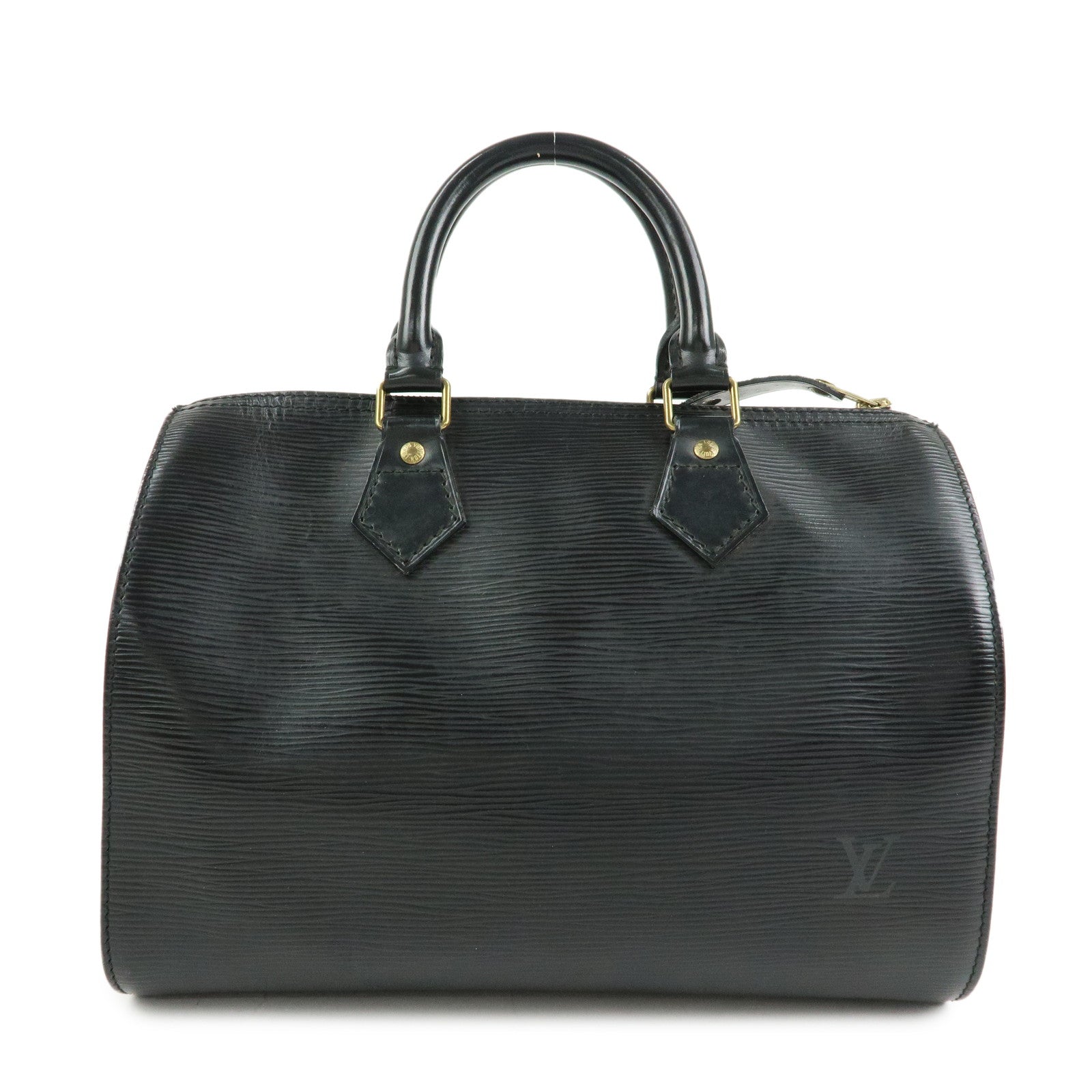 Louis Vuitton Epi Speedy 25 Boston Bag Hand Bag Noir Black M43012