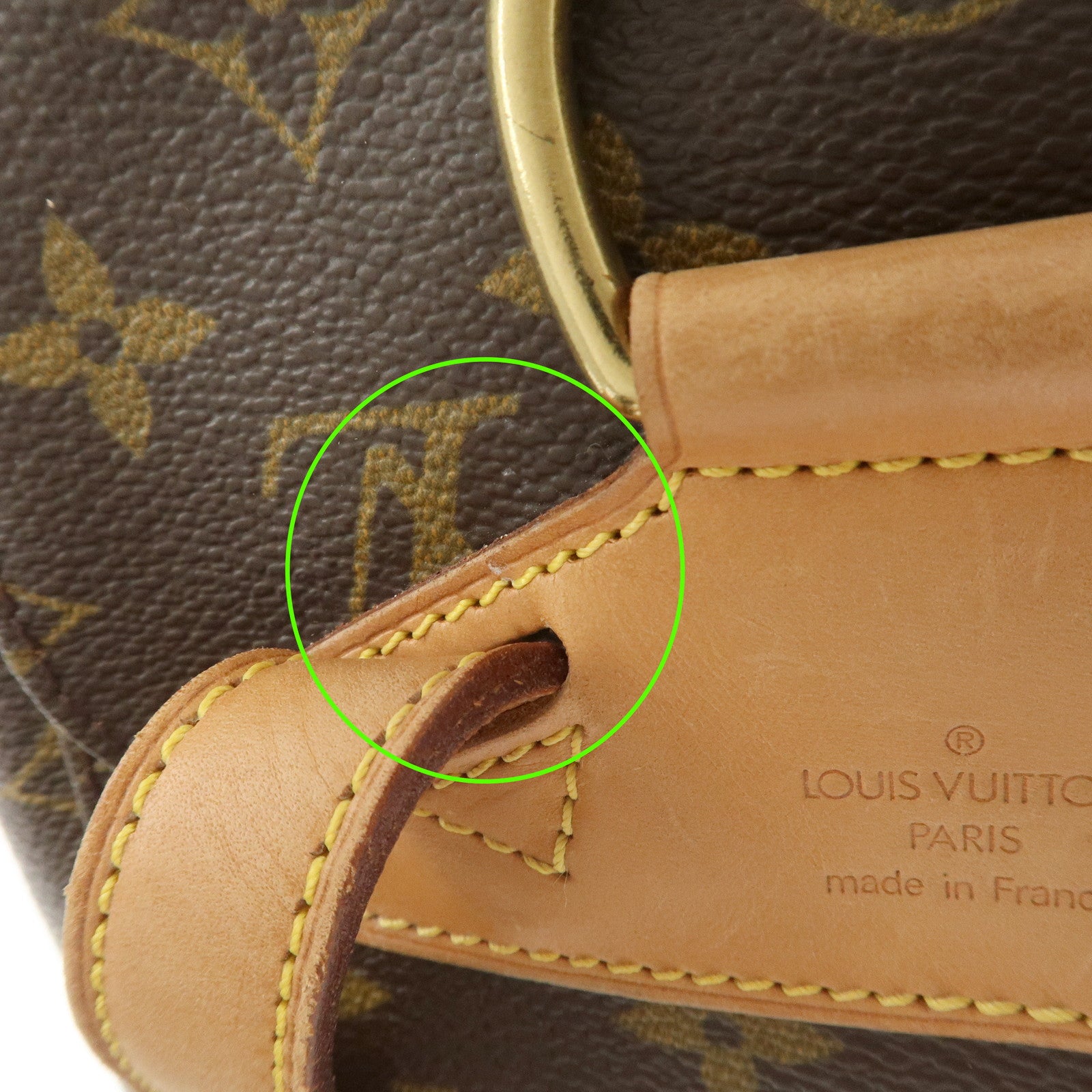 Louis Vuitton Monogram Montsouris MM Backpack Brown M51136