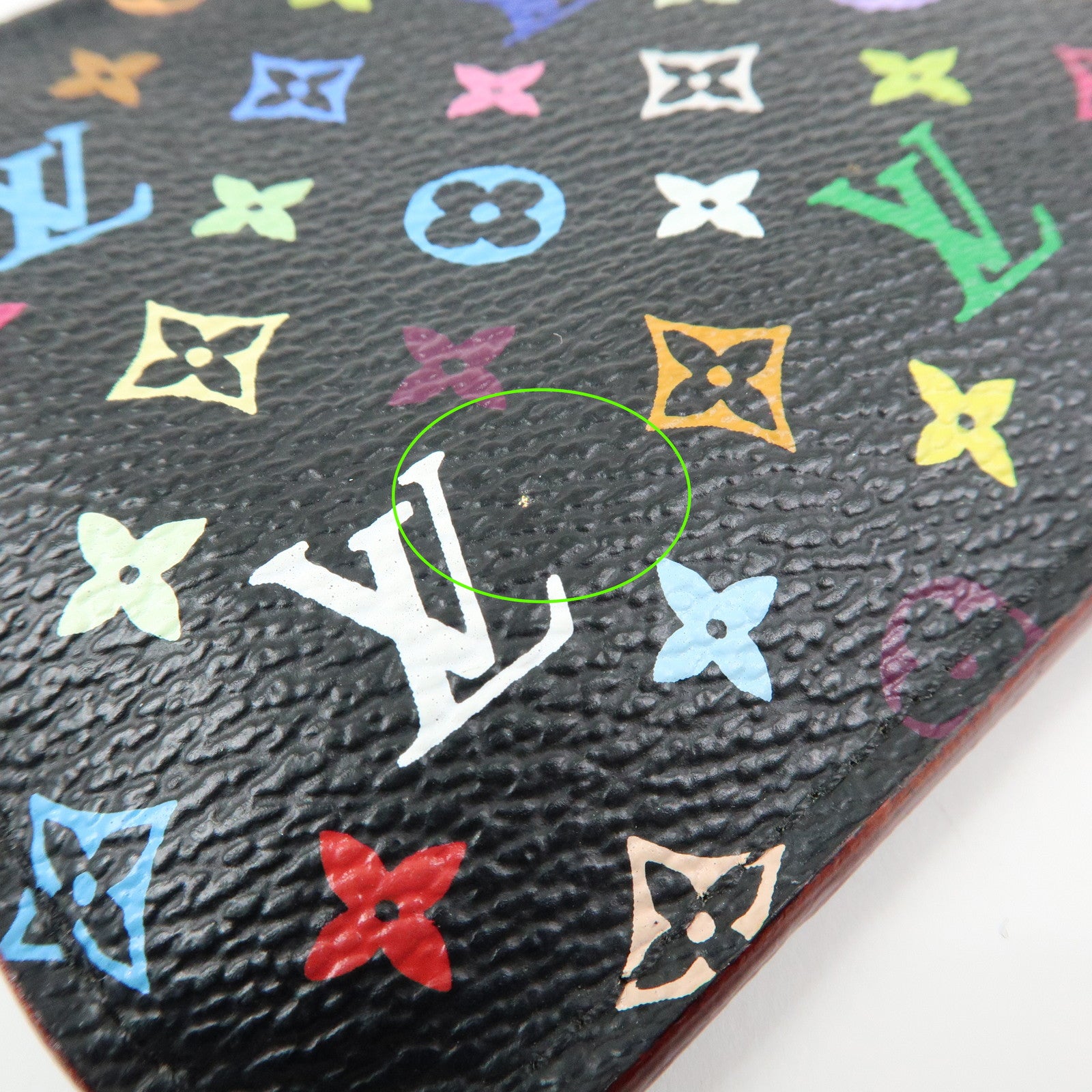 Louis Vuitton Monogram Multicolor Pochette Cles Coin Case M93735