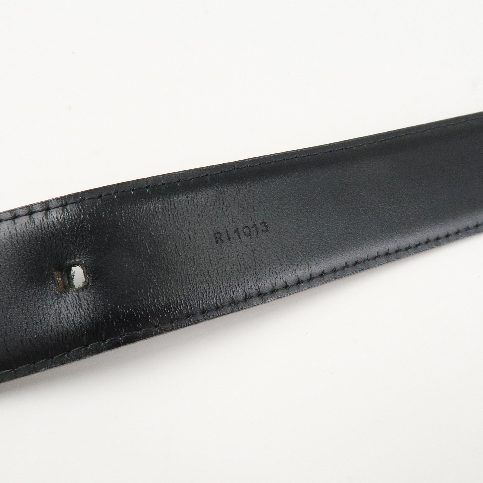 Louis Vuitton Epi Leather Ceinture Classic Belt Black 100/40 M6832