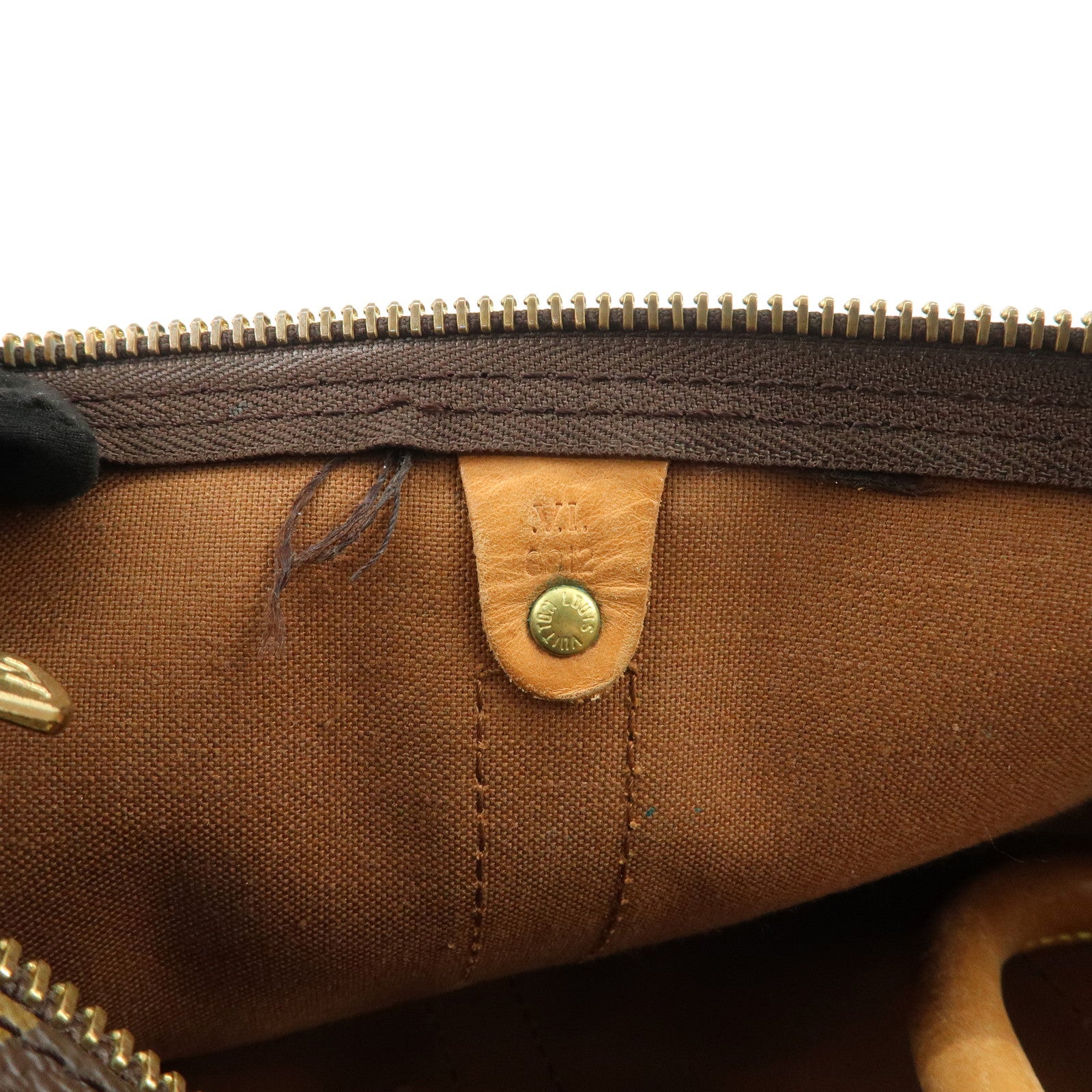 Louis Vuitton Monogram Keep All Bandouliere 45 Boston Bag M41418