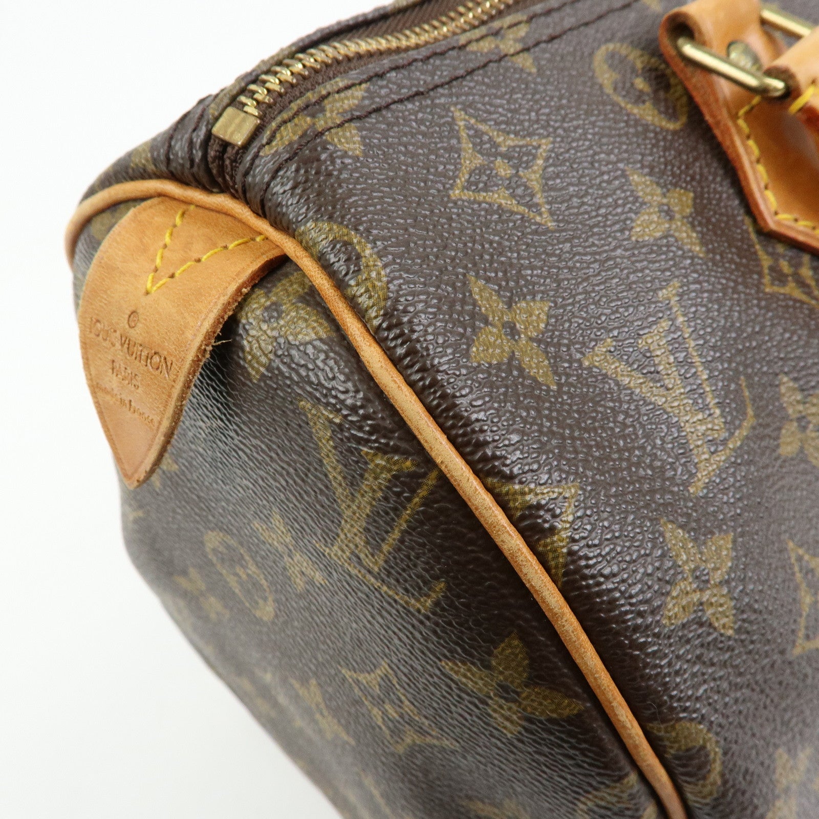 Louis Vuitton Monogram Speedy 30 Boston Bag Hand Bag Brown M41526