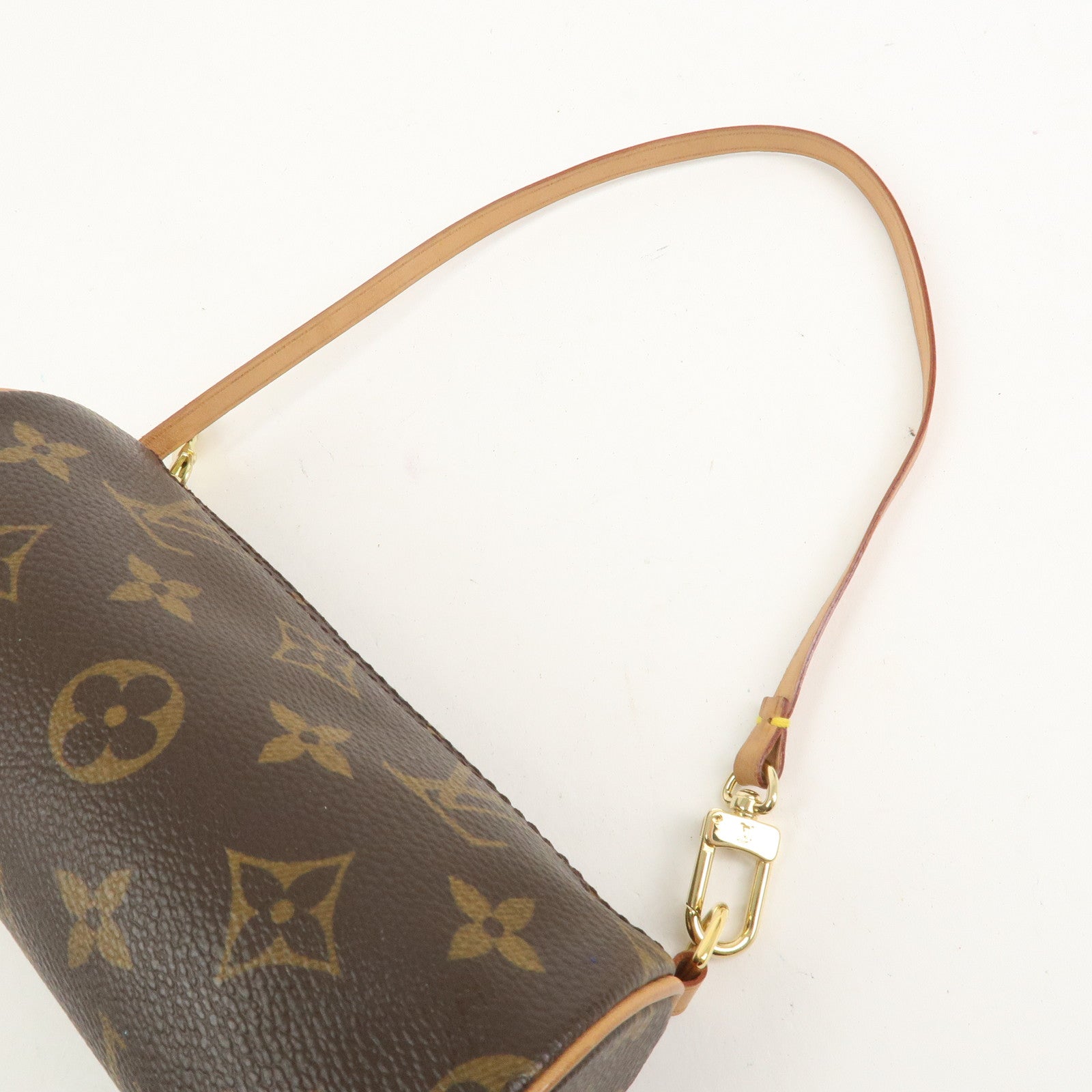 Louis Vuitton Monogram Mini Pouch for Papillon Bag Brown