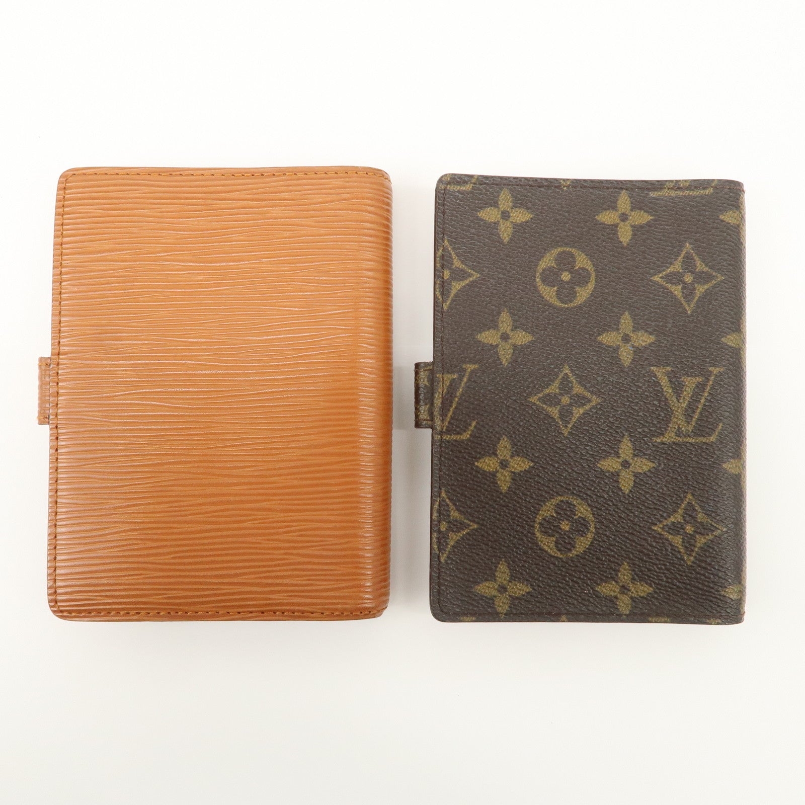 Louis Vuitton Monogram Epi Set of 2 Agenda Cover R20005 R20058 Used