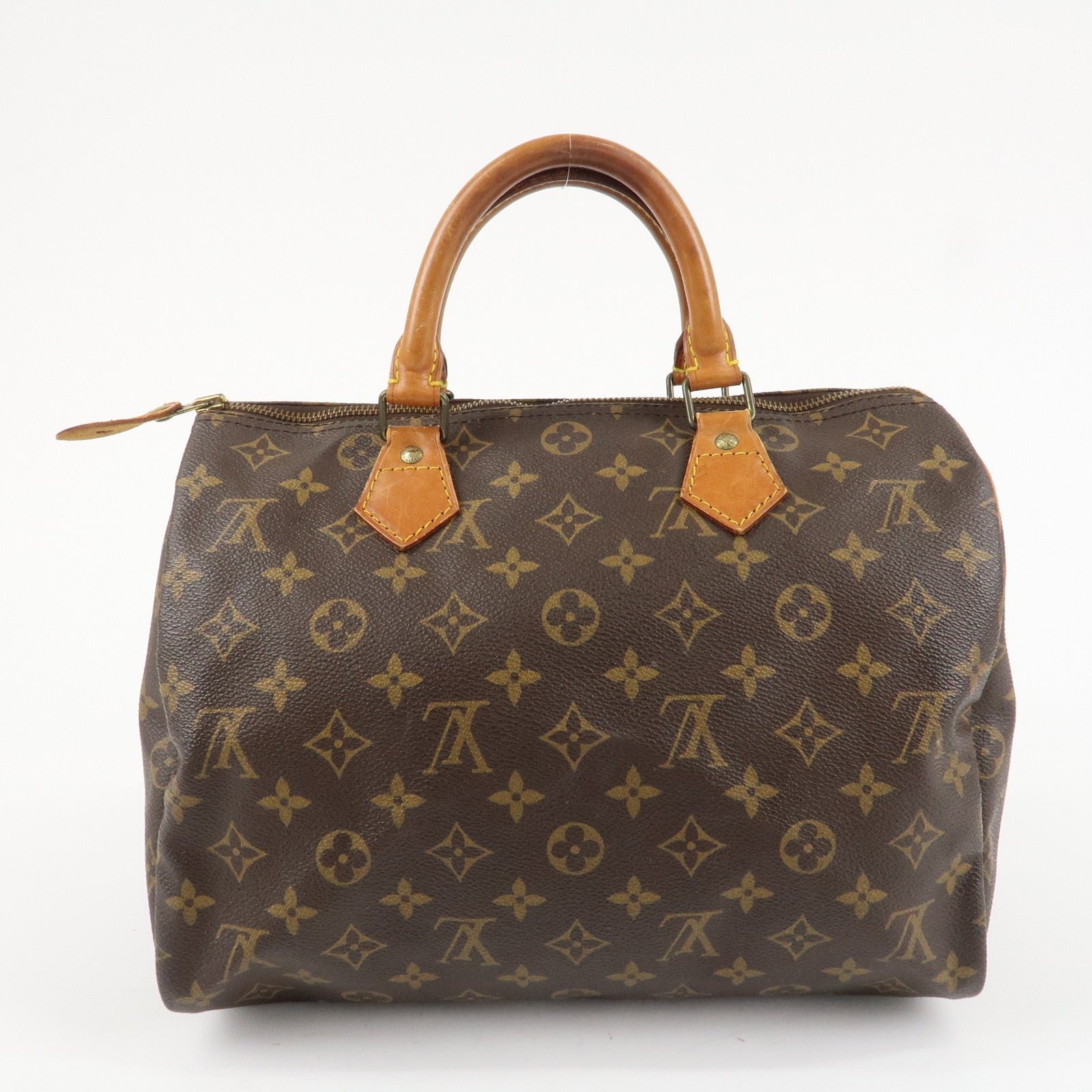 Louis Vuitton Monogram Speedy 30 Hand Bag Boston Bag M41526 Used