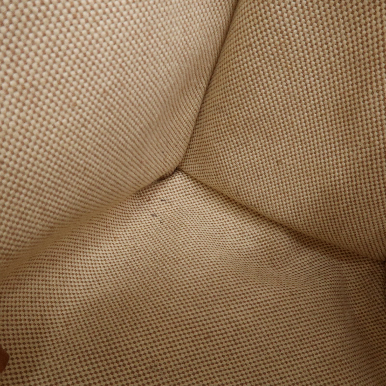 HERMES Etriviere Elan Toile H Leather Tote Bag Natural Brown