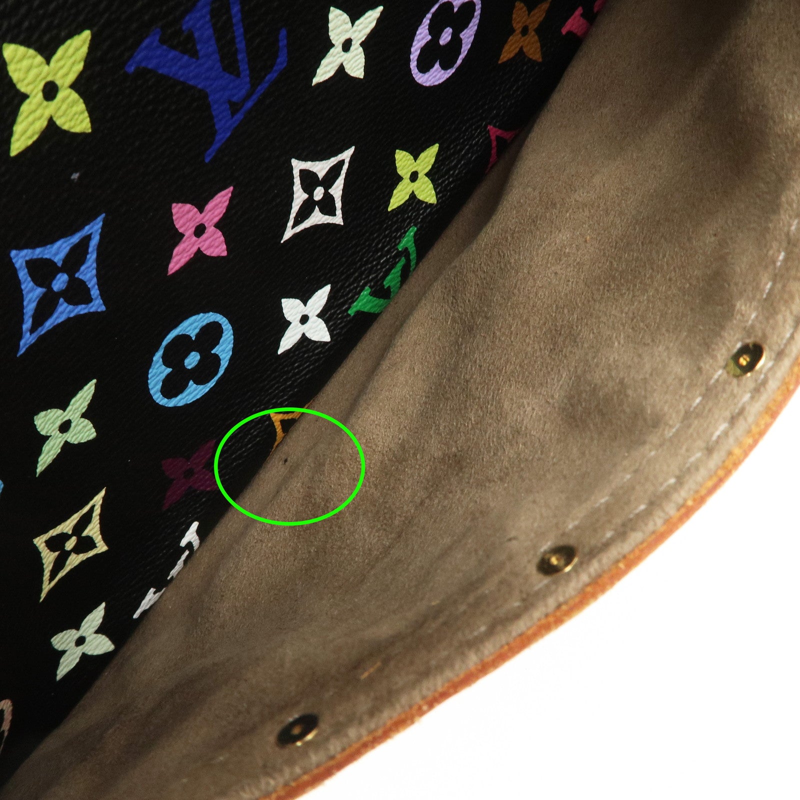 Louis Vuitton Monogram Multicolor Trouville Hand Bag M92662