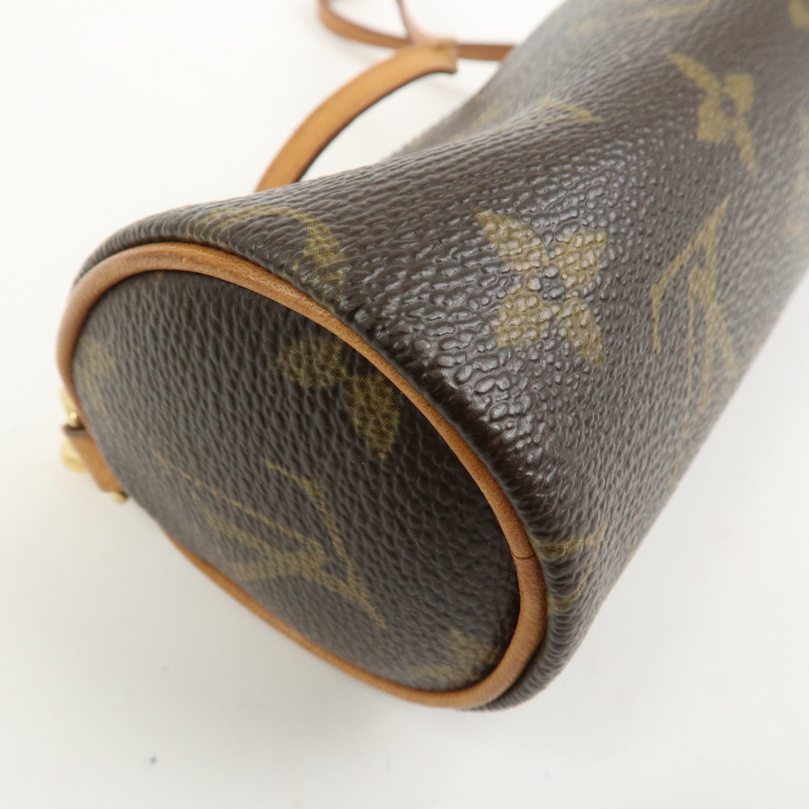 Louis Vuitton Mini Pouch for Papillon Bag New Style Brown