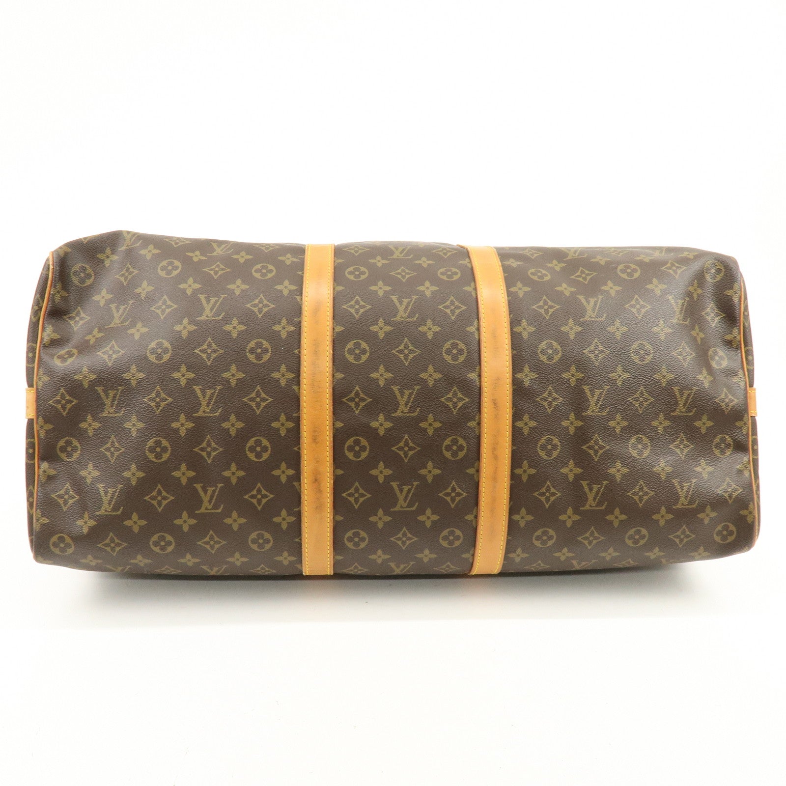 Louis Vuitton Monogram Keep All Bandouliere 60 Boston Bag M41412