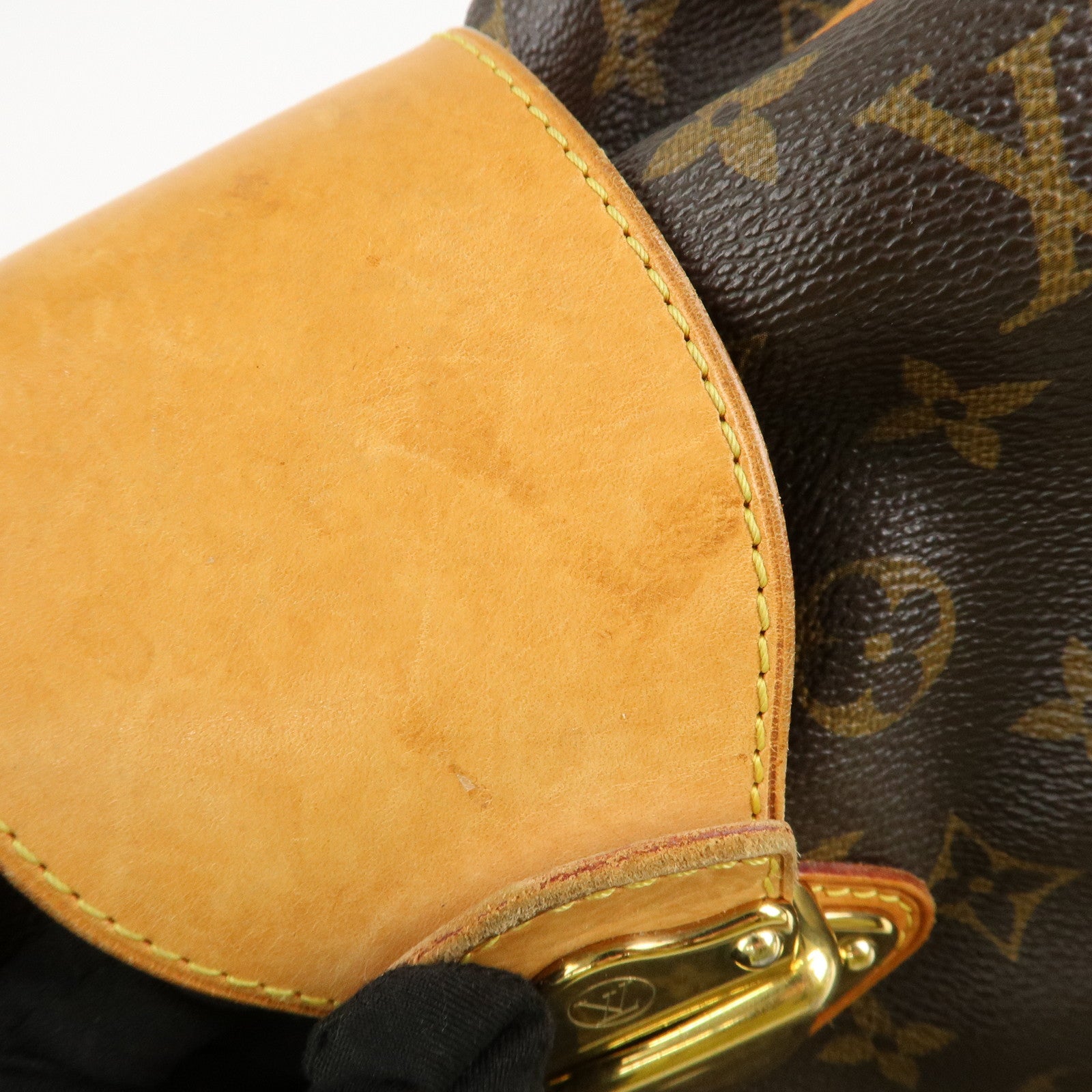 Louis Vuitton Monogram Stresa GM Shoulder Bag Brown M51188 Used
