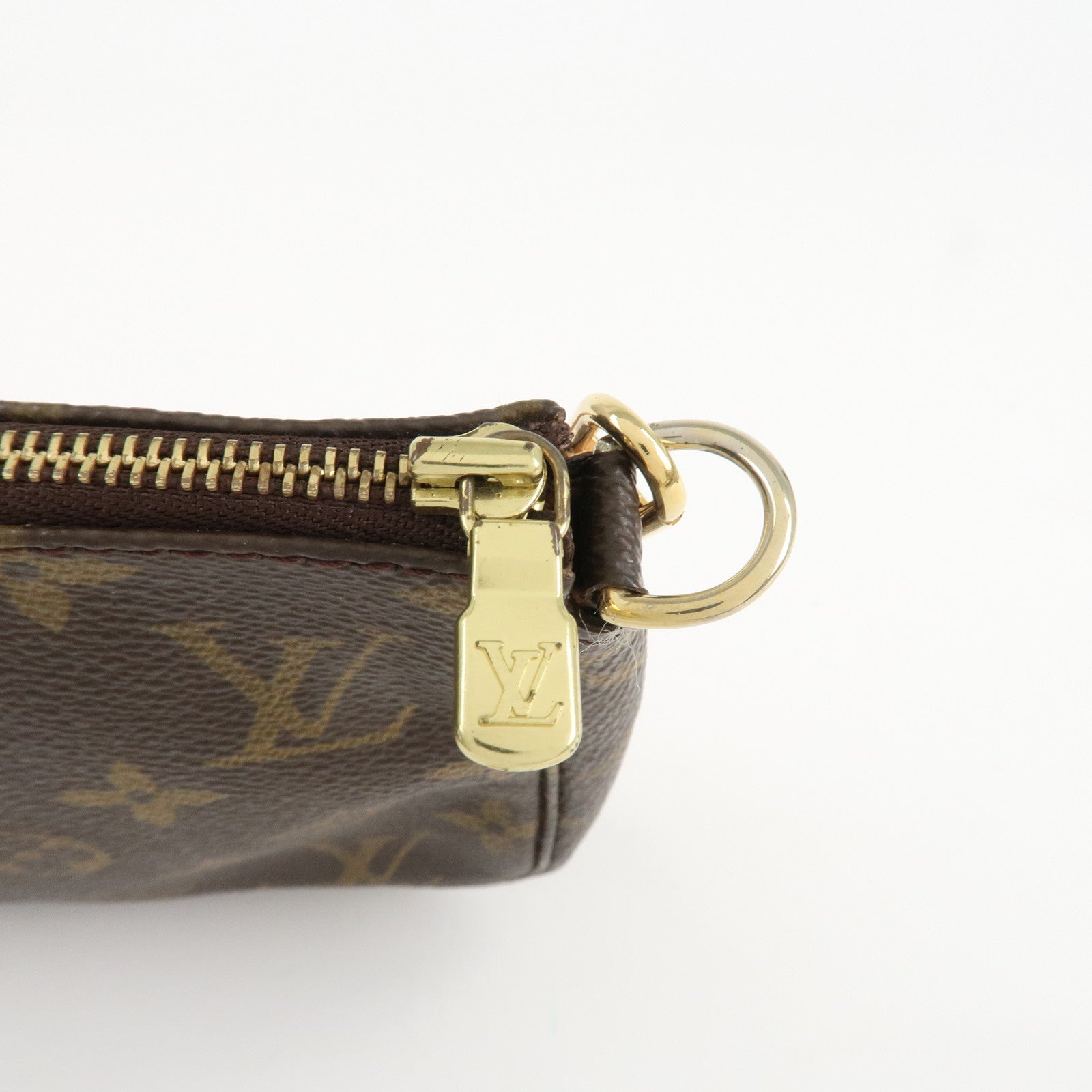 Louis Vuitton Monogram Pochette Accessoires Hand Bag M51980 Used