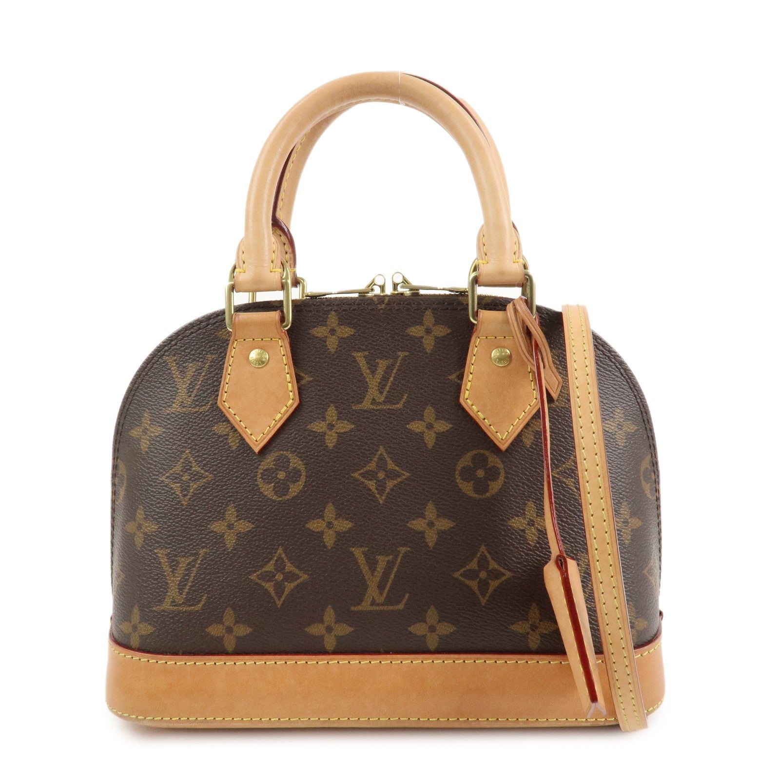 Louis Vuitton Monogram Alma BB 2Way Bag Hand Bag M53152