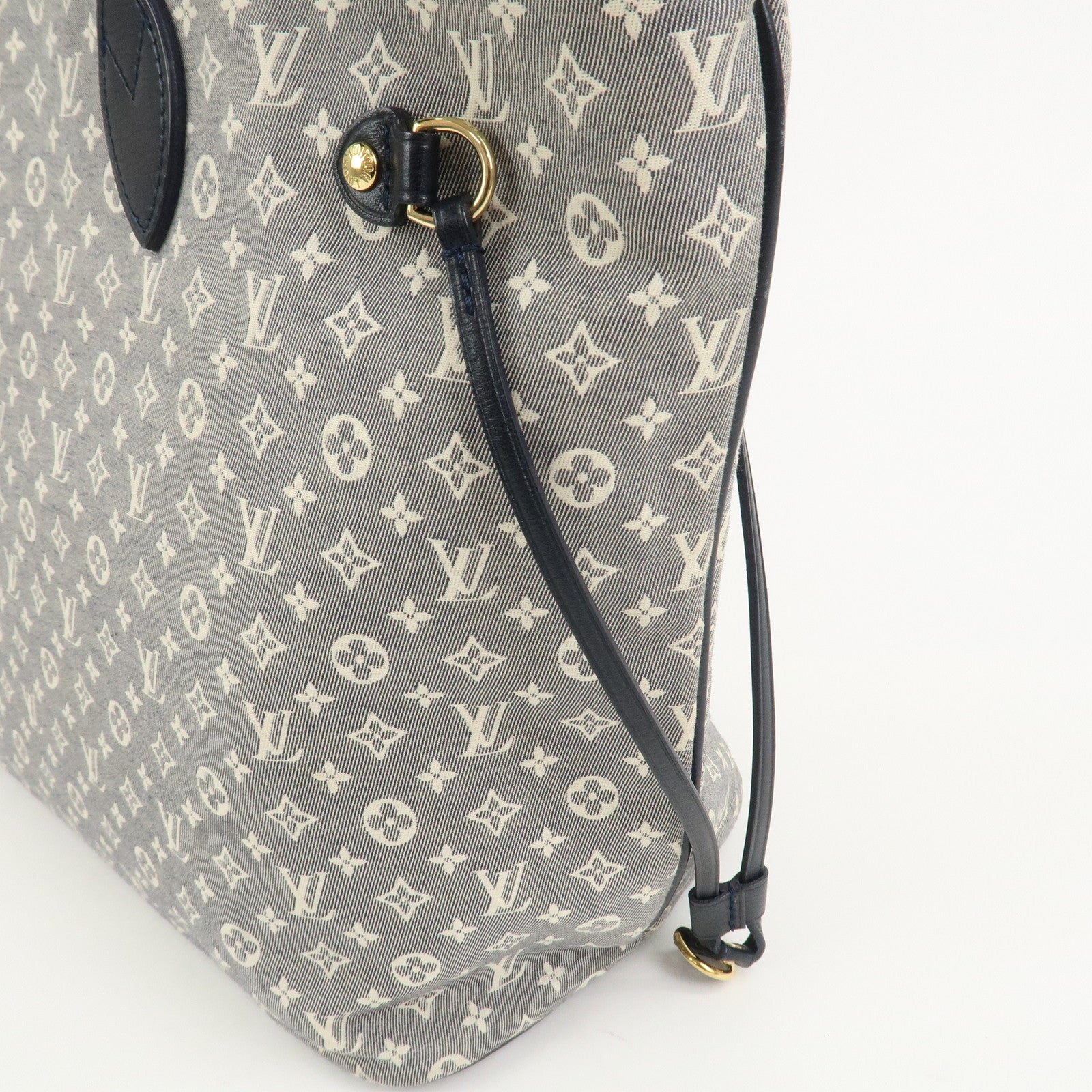 Louis Vuitton Monogram Idylle Neverfull MM Tote Bag Encre M40514