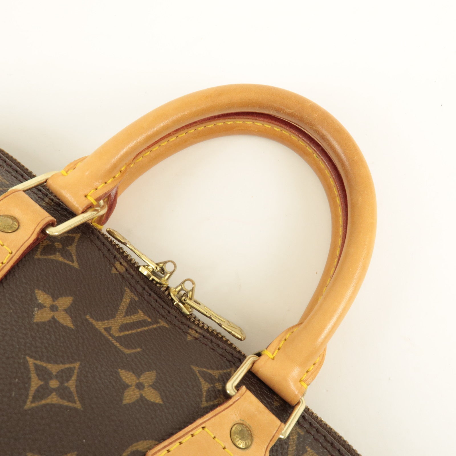 Louis Vuitton Monogram Alma Hand Bag Brown M51130 Used