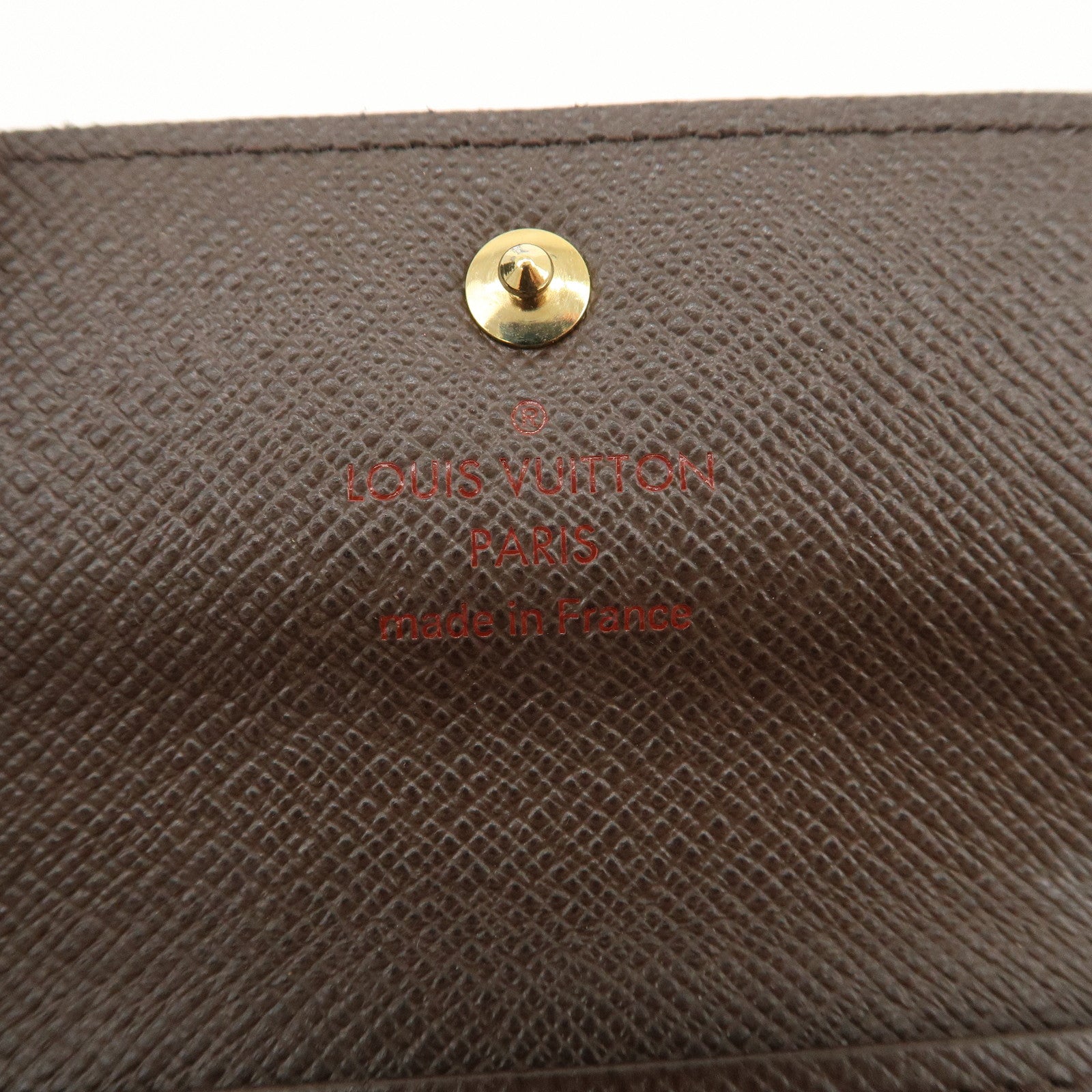 Louis Vuitton Damier Multicles 4 Key Case Damier Ebene Brown N62631