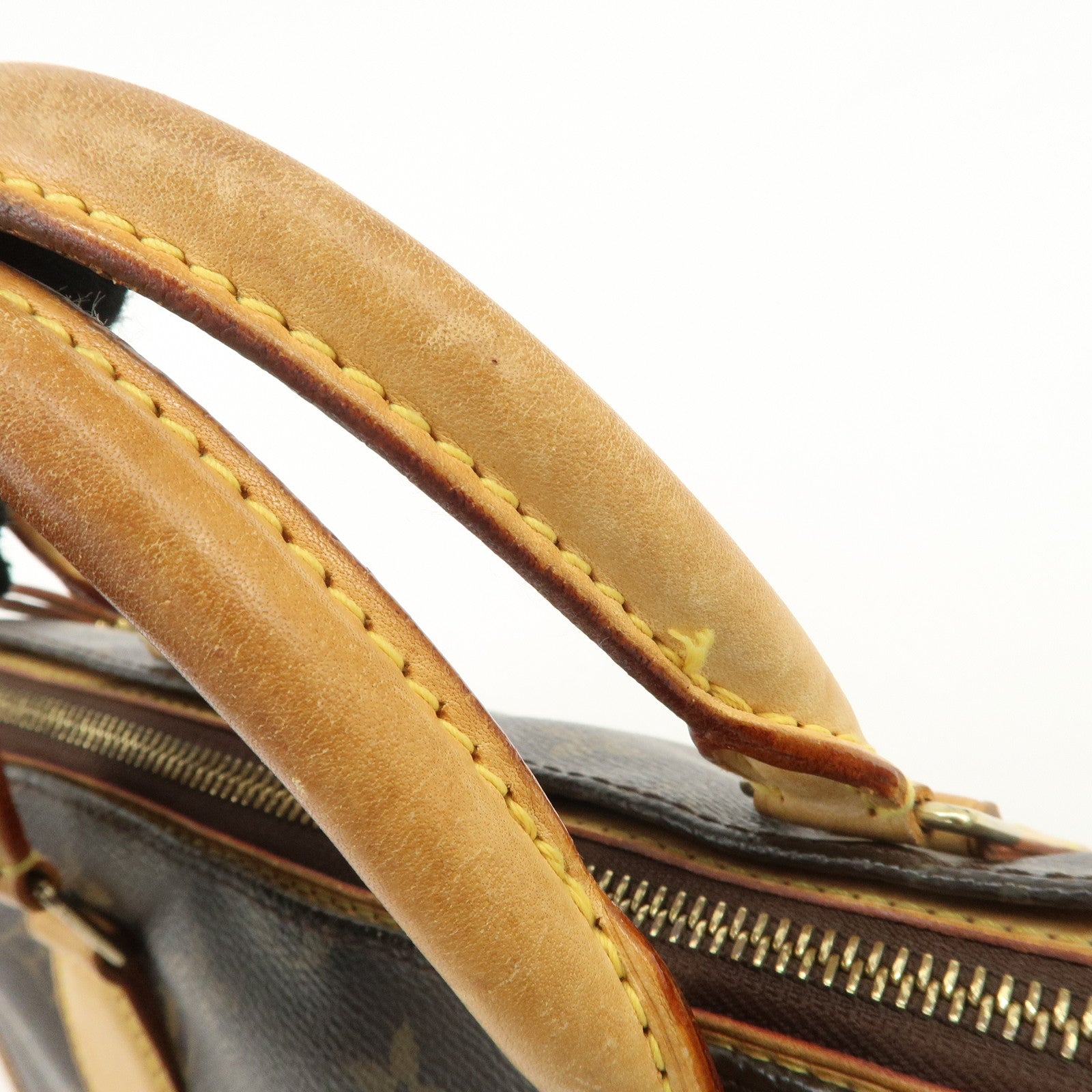 Louis Vuitton Monogram Popincourt Hand Bag Brown M40009 Used