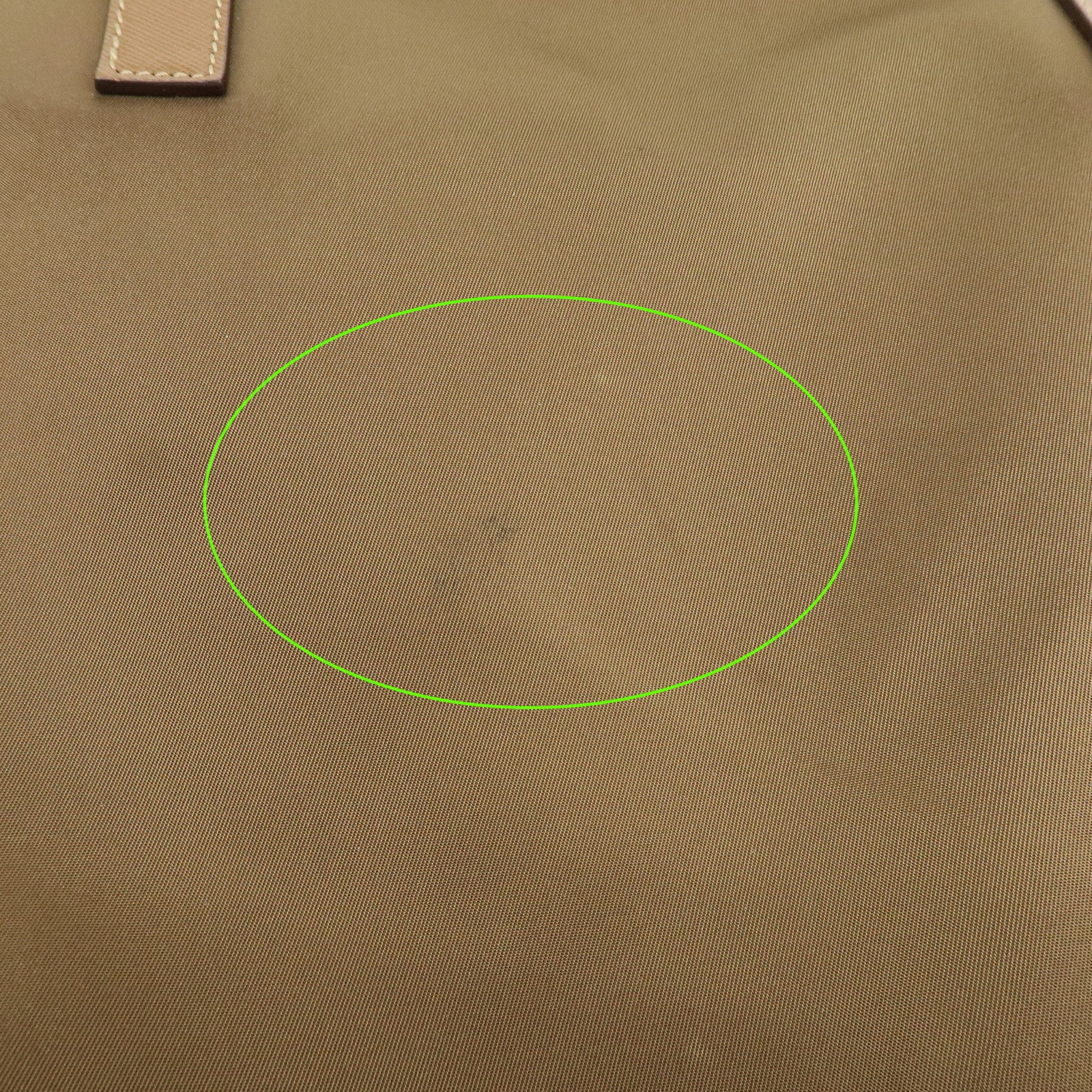 PRADA Triangle Logo Nylon Saffiano Leather Tote Bag Shoulder Bag