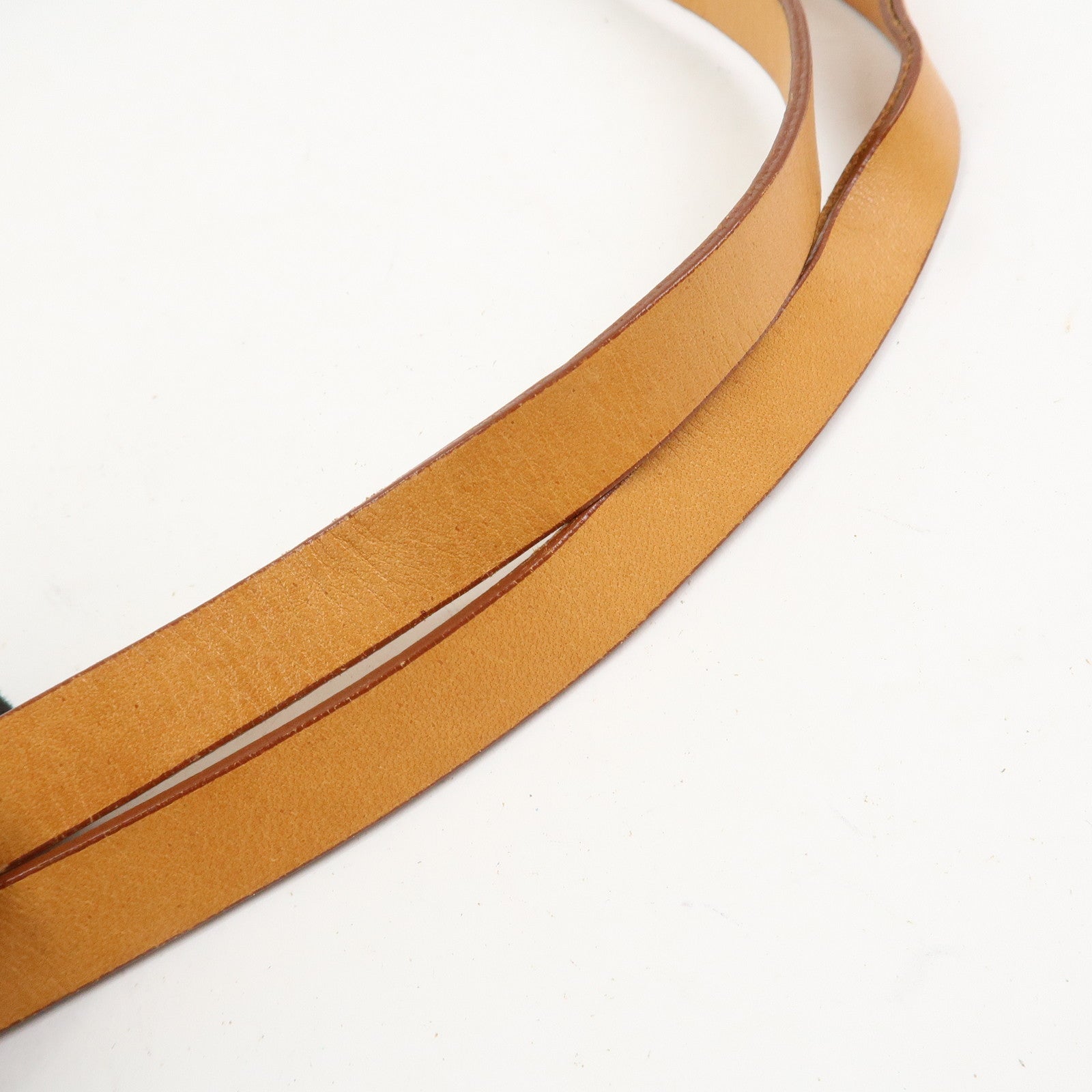 CELINE C Macadam Suede Leather Shoulder Bag Turquoise Blue