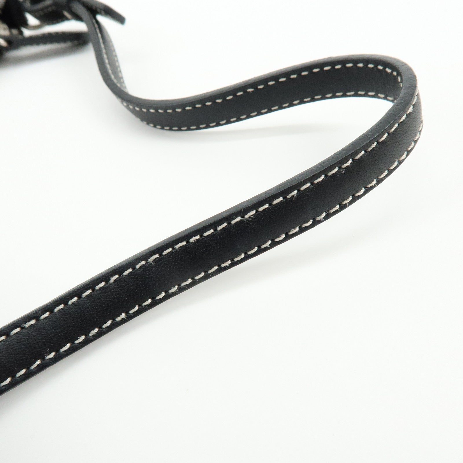 COACH Signature Canvas Leather Hand Bag Pouch Black