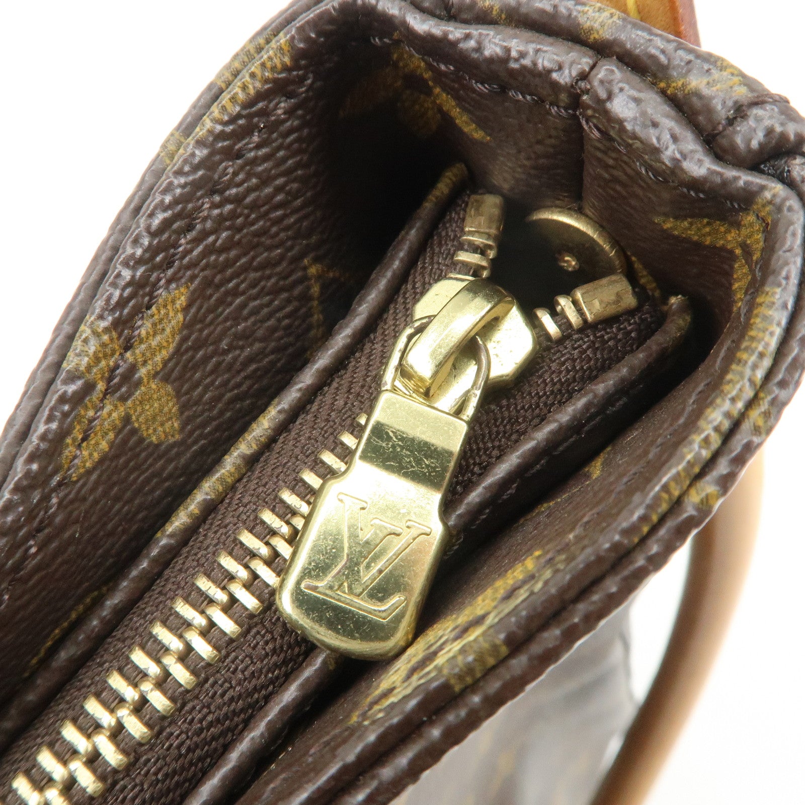 Louis Vuitton Monogram Looping GM Shoulder Bag Brown M51145