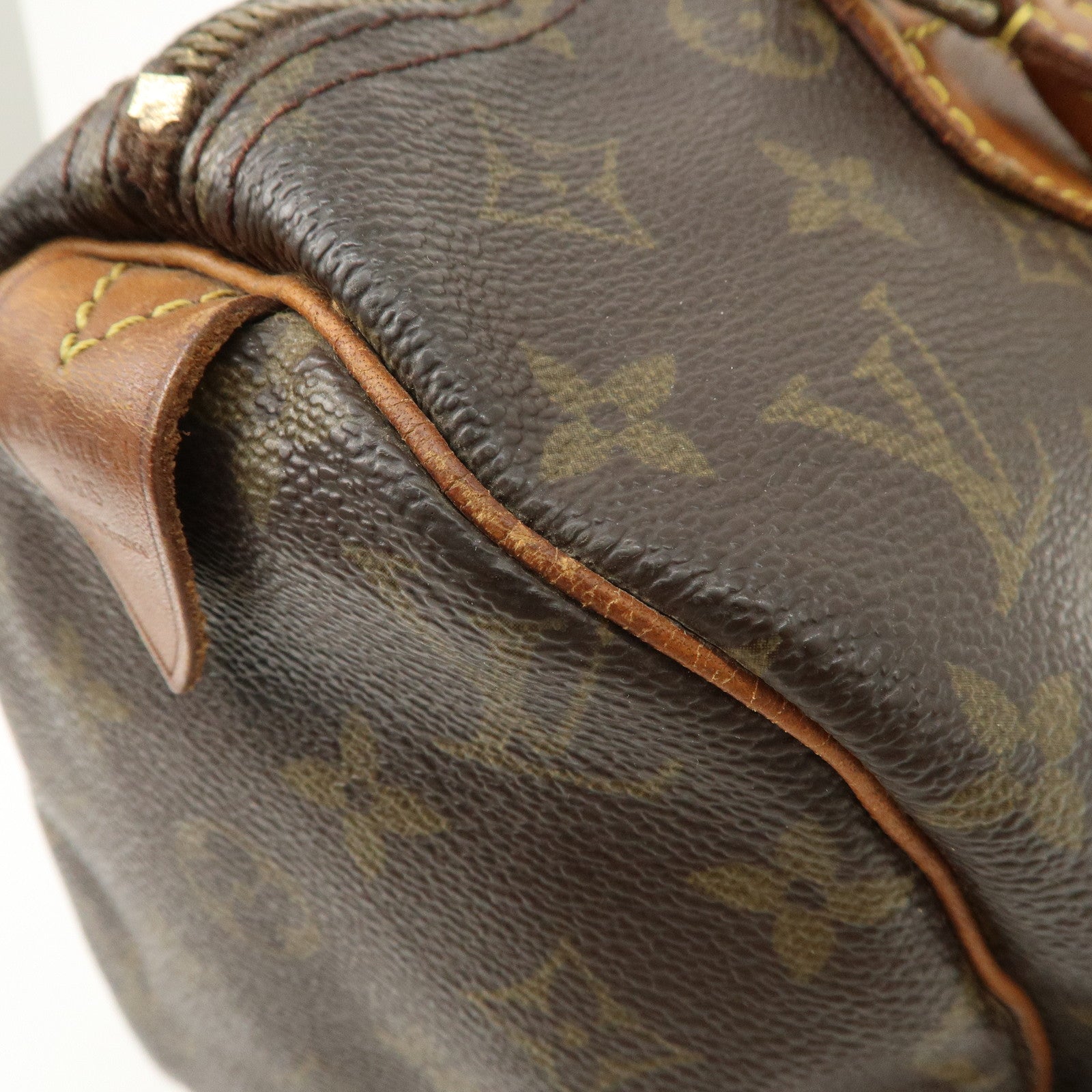 Louis Vuitton Monogram Speedy 30 Hand Bag Boston Bag M41526 Used