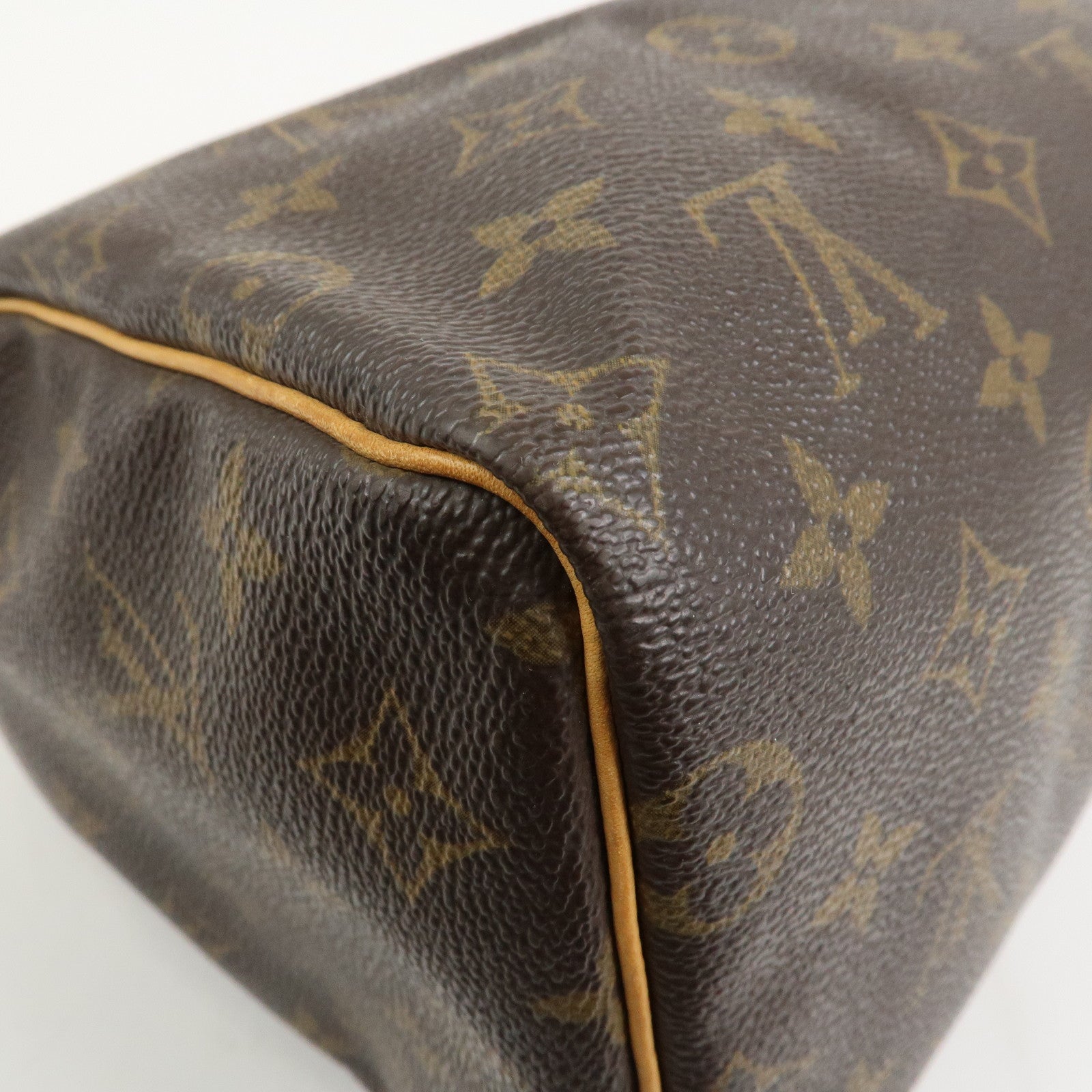 Louis Vuitton Monogram Speedy 25 Boston Bag Hand Bag Brown M41528