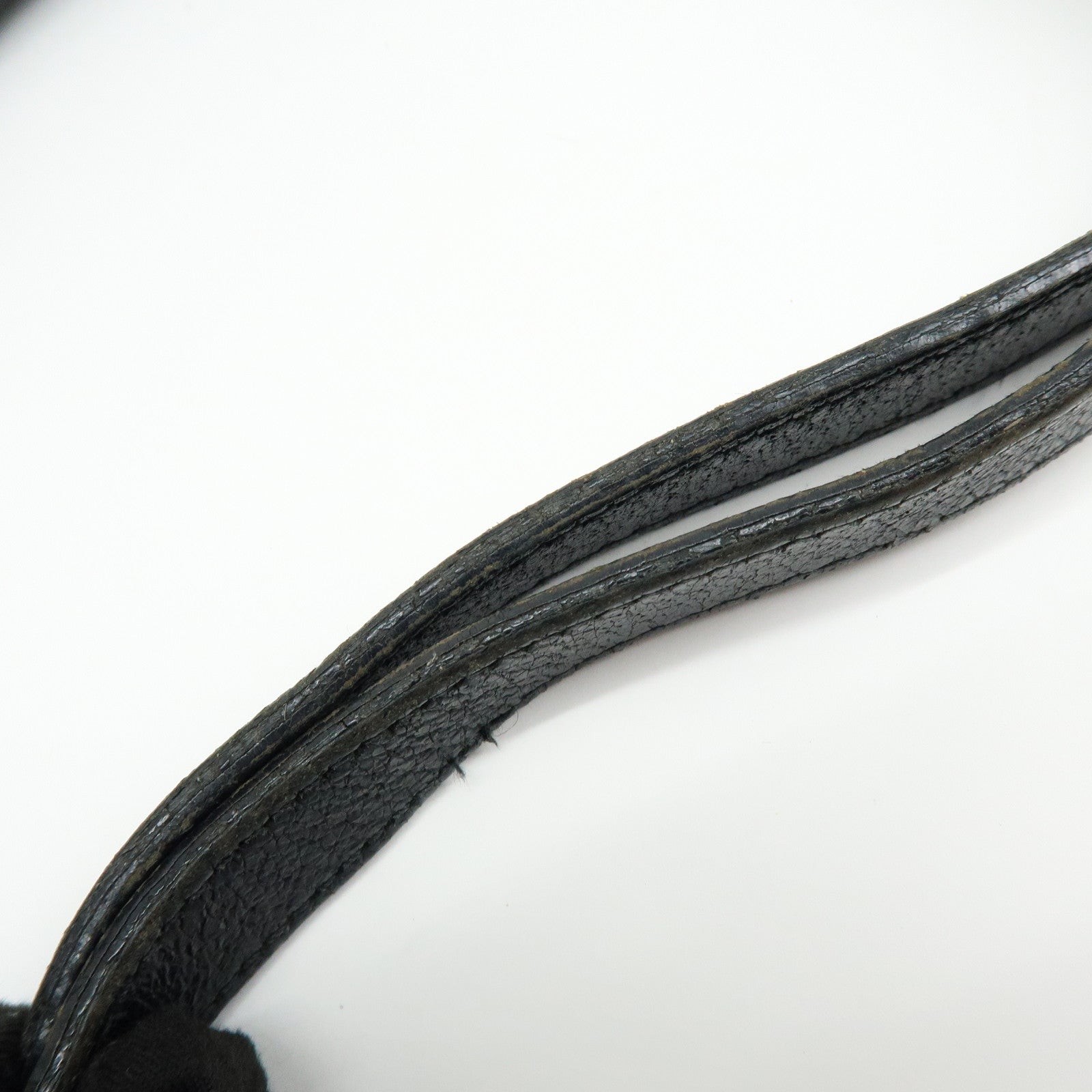 GUCCI GG Canvas Leather Tote Bag Shoulder Bag Black 120836