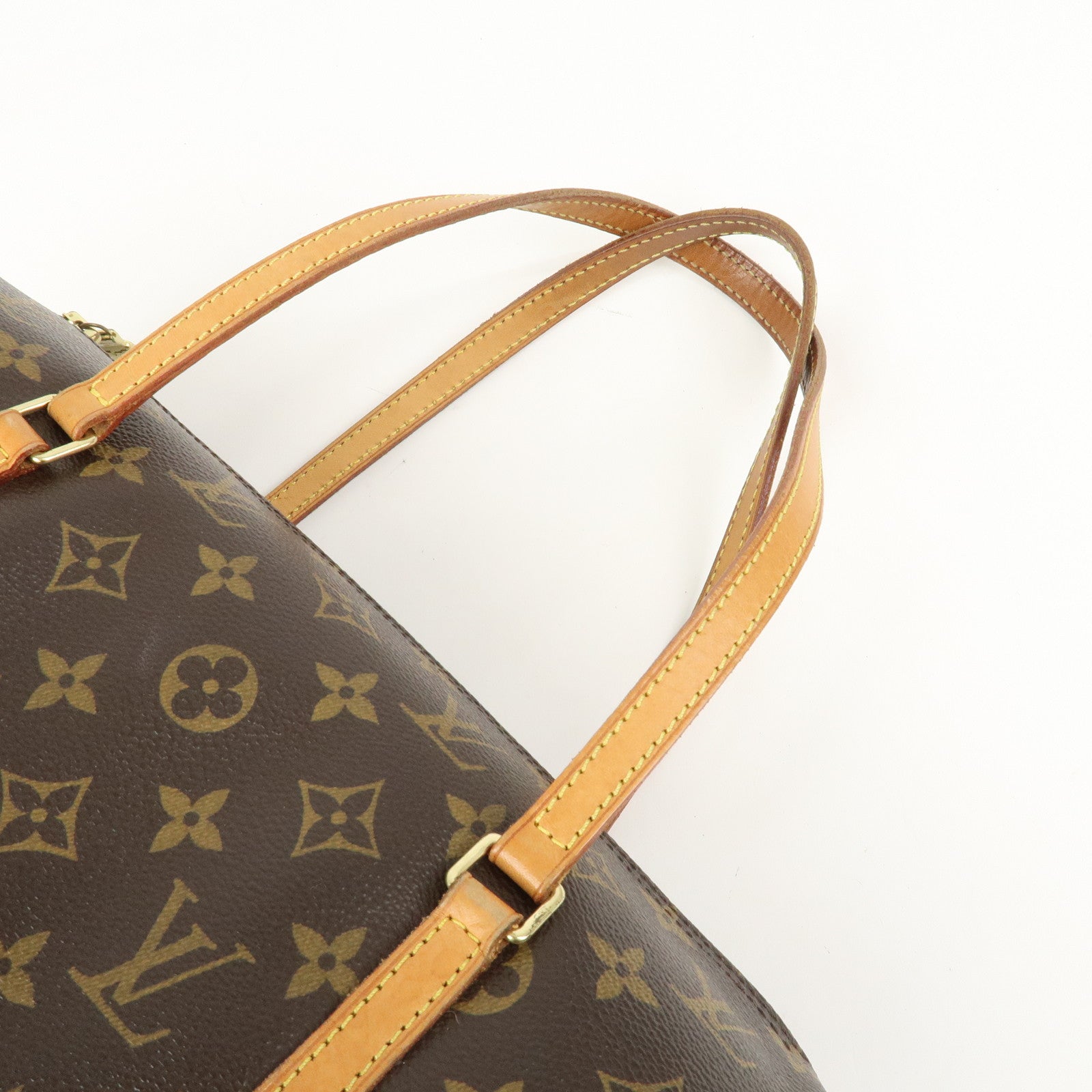 Louis Vuitton Monogram Papillon 30 Hand Bag Brown M51365