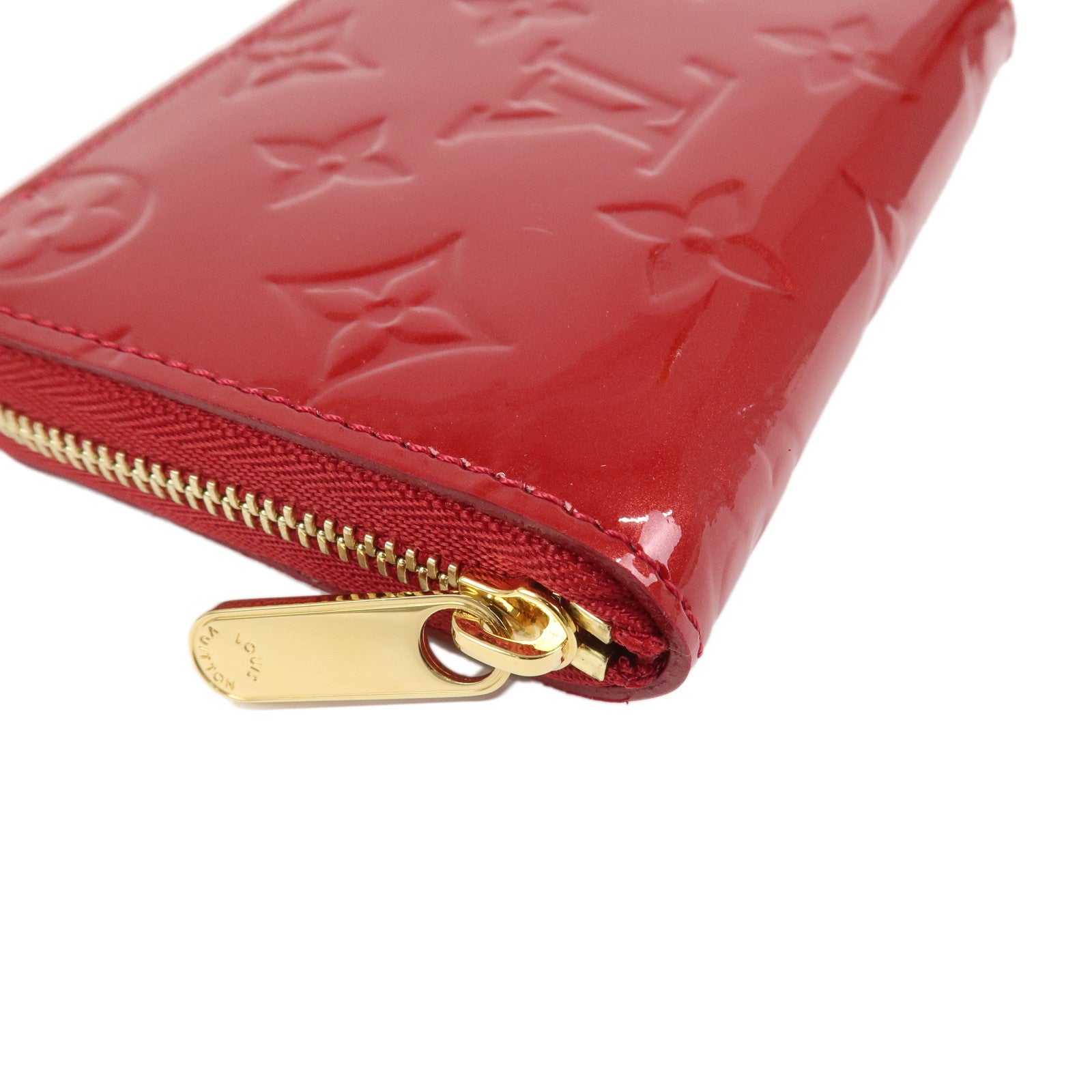 Louis Vuitton Monogram Vernis Zippy Coin Purse Pomme d'Amour M93608