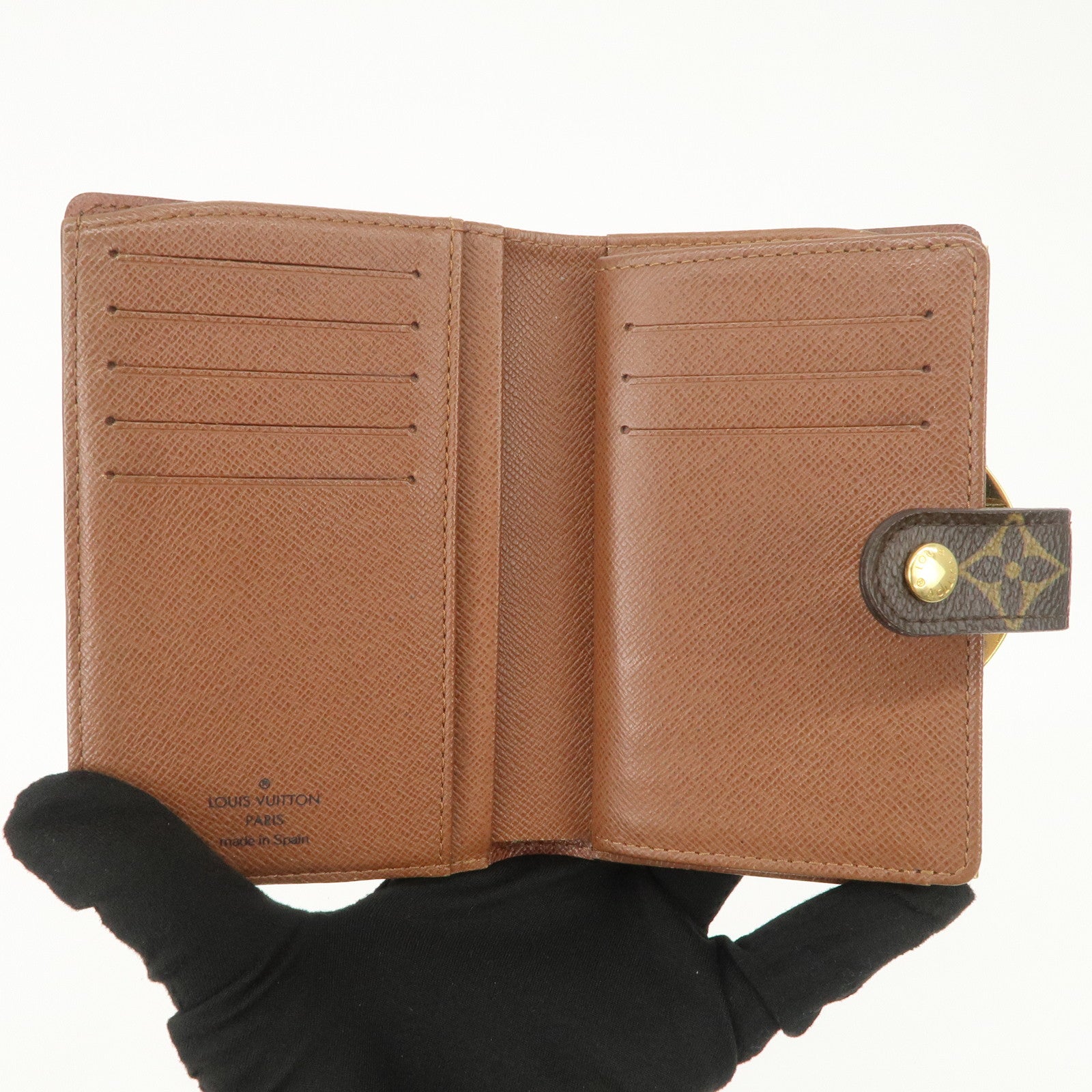 Louis Vuitton Monogram Portefeuille Viennois Wallet Brown M61674