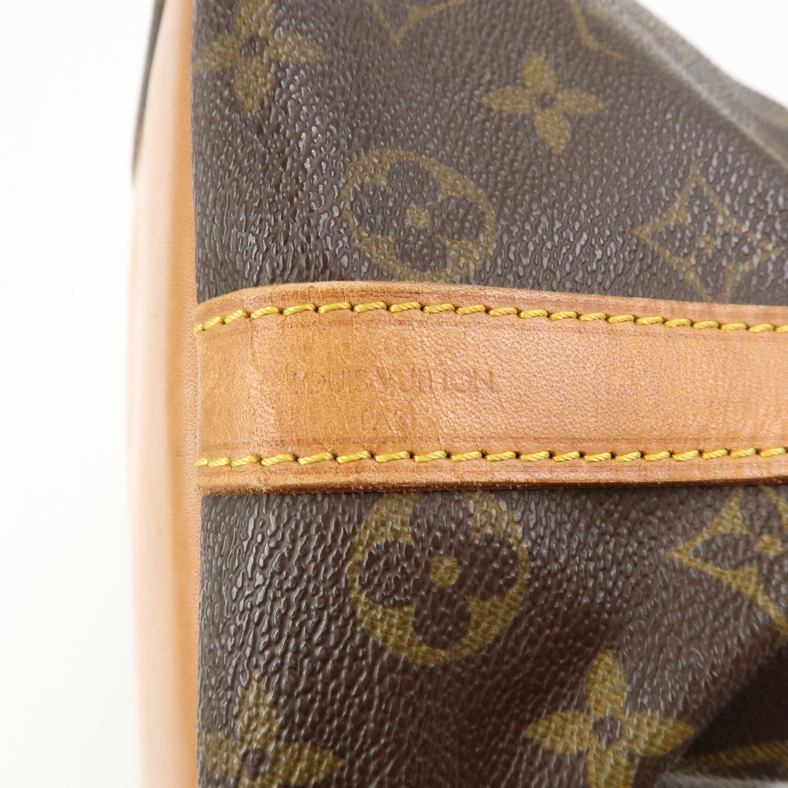 Louis Vuitton Monogram Petit Noe Shoulder Bag Brown M42226