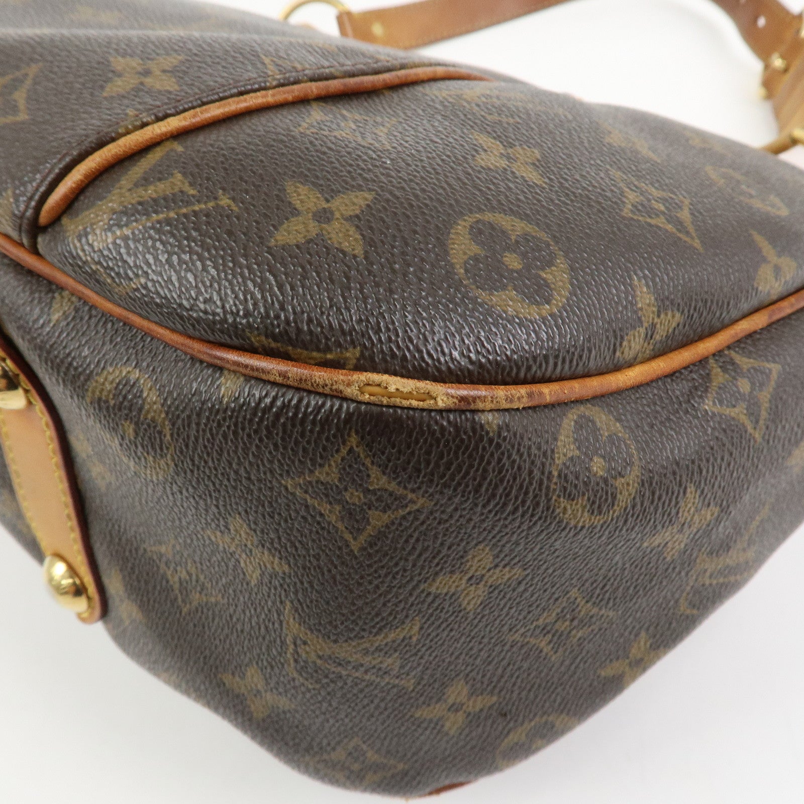 Louis Vuitton Monogram Galliera PM Shoulder Bag Brown M56382