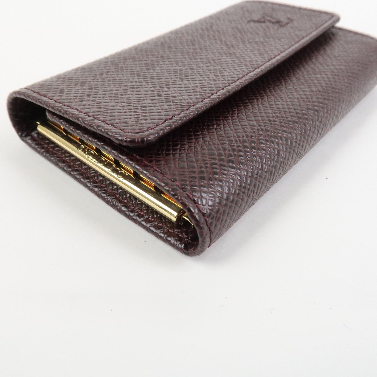 Louis Vuitton Taiga Leather Multiclés 6 Key Case Acajou M30536