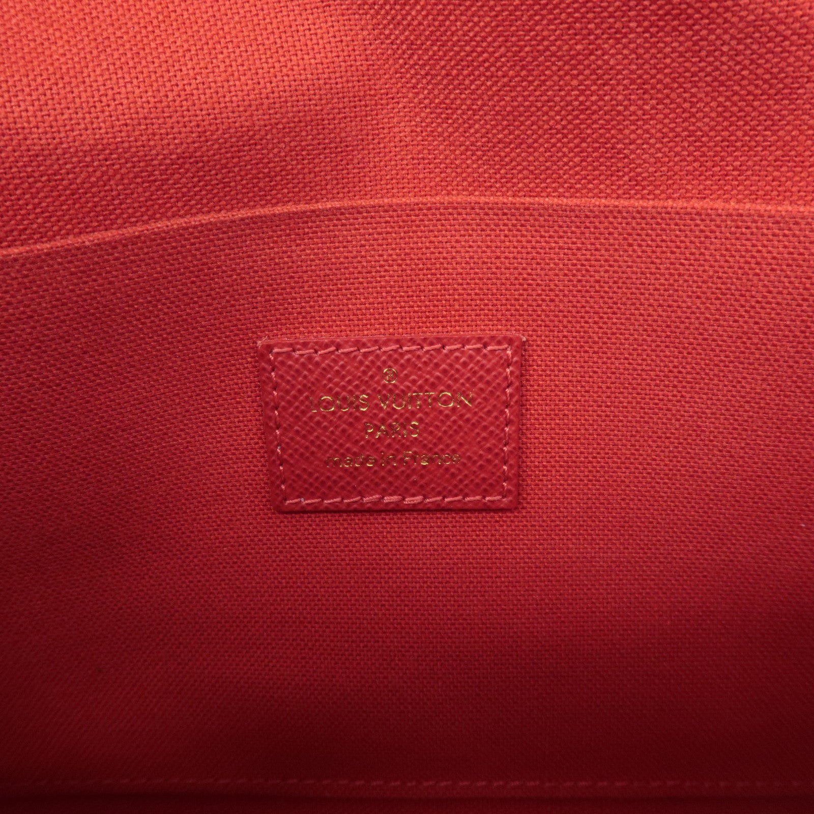 Louis Vuitton Monogram Pochette Félicie My World Tour Brown M62145 Used