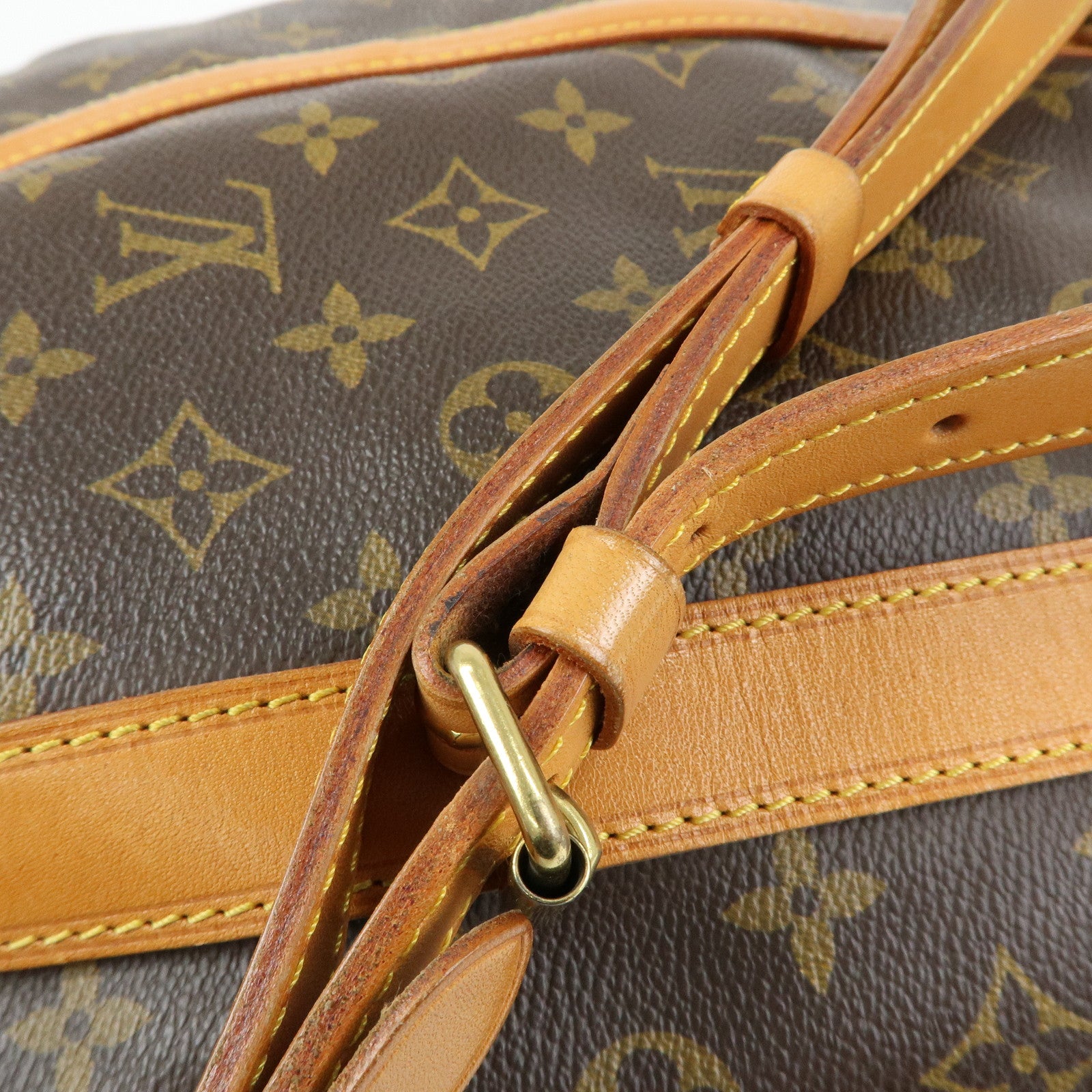 Louis Vuitton Monogram Randonnee GM Shoulder Bag Brown M42244