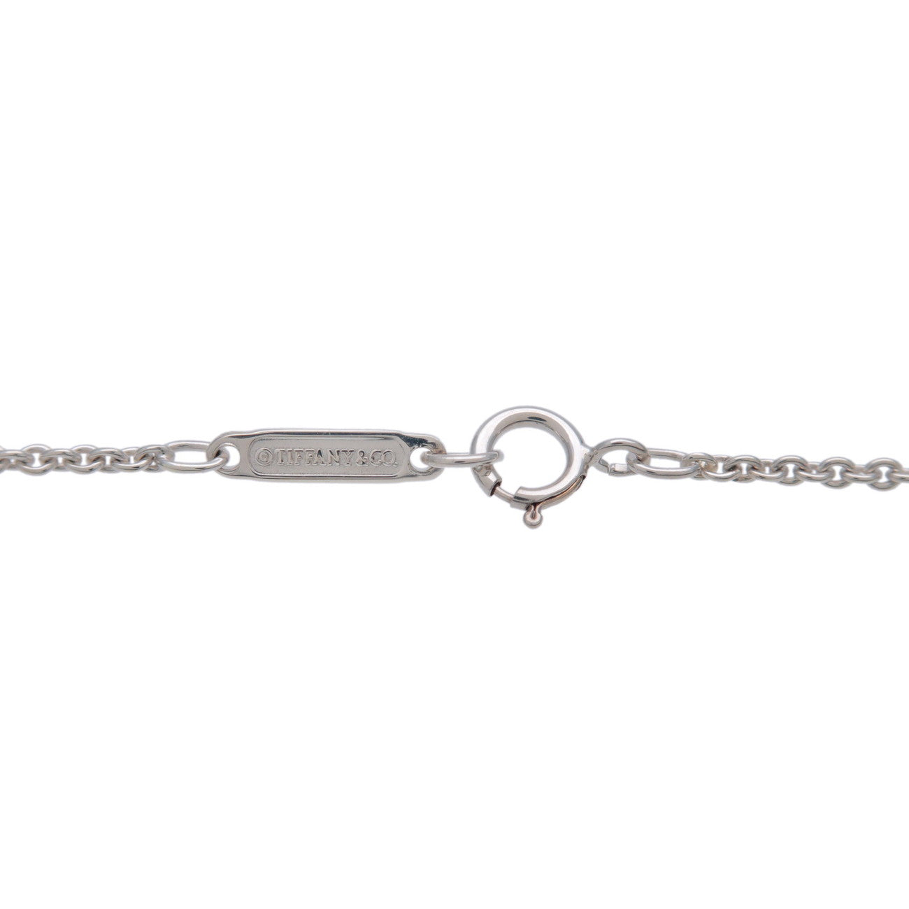 Tiffany & Co Atlas Cube Necklace SV925 Silver