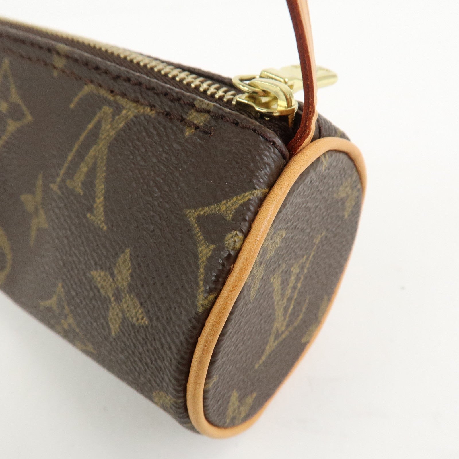 Louis Vuitton Monogram Mini Pouch for Papillon Bag Brown