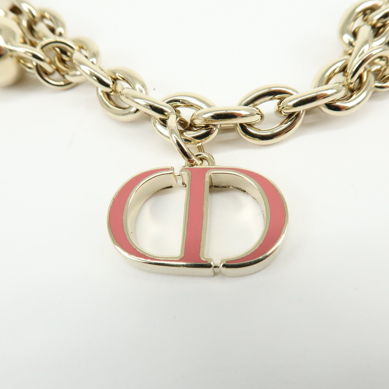 Christian Dior Metal 30 Montaigne Charm Bag Charm Key Holder