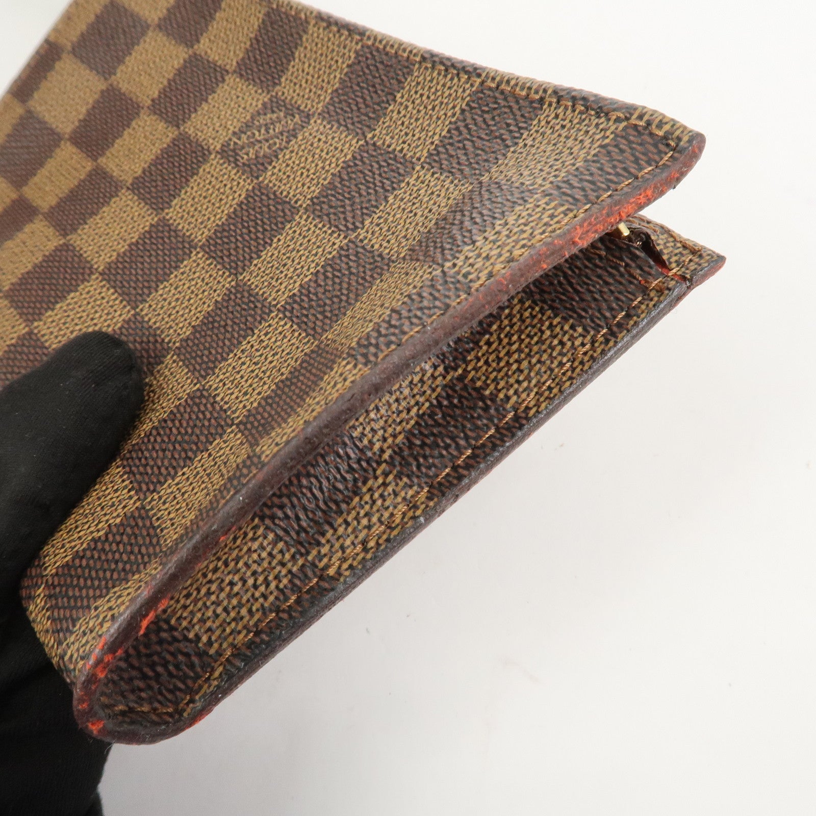 Louis Vuitton Damier Ebene Male Tote Bag Hand Bag Brown N42240