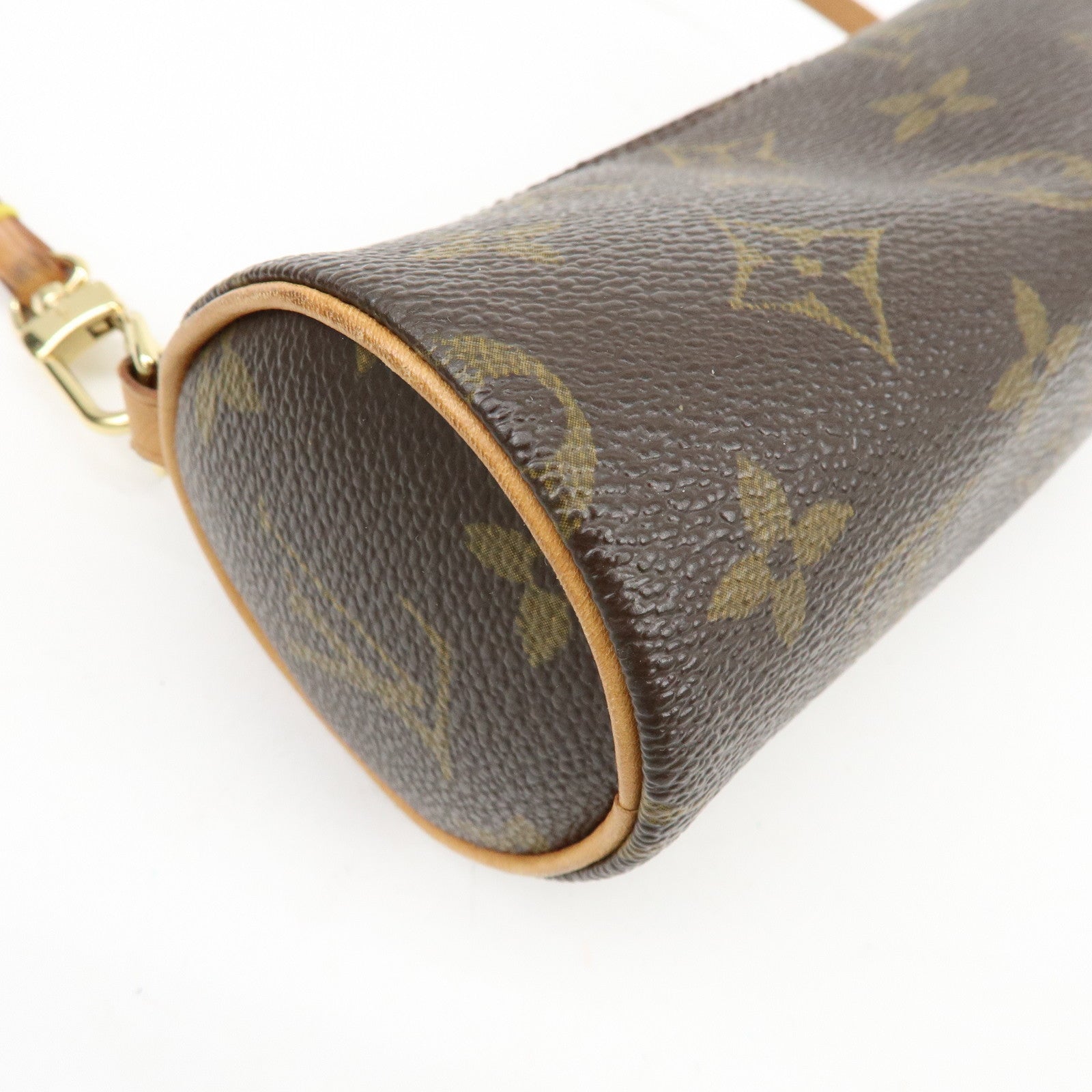 Louis Vuitton Monogram Canvas Mini Pouch for Papillon Bag Brown