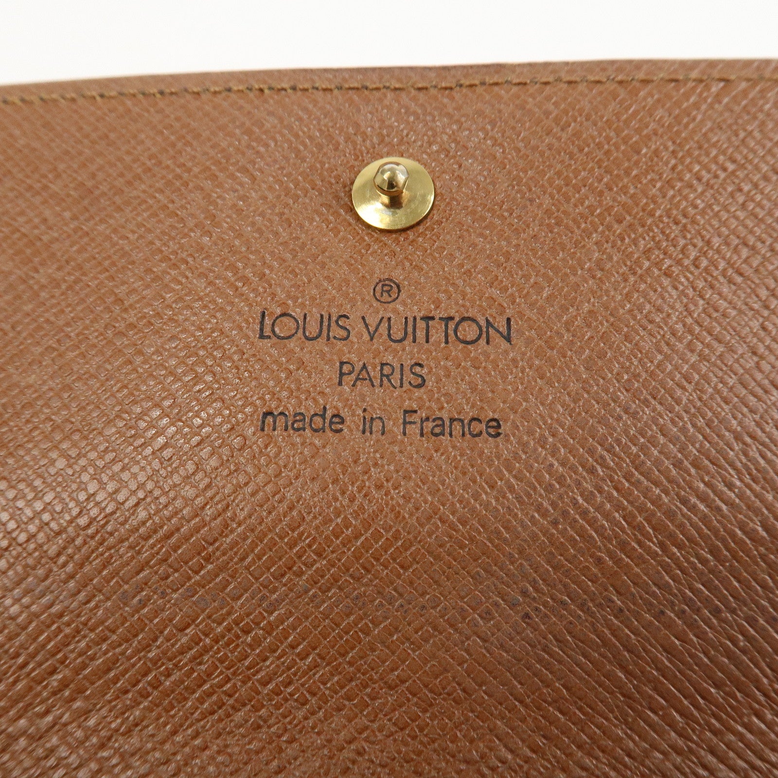 Louis Vuitton Monogram Porte Monnaie Billet Carte Credit M61652