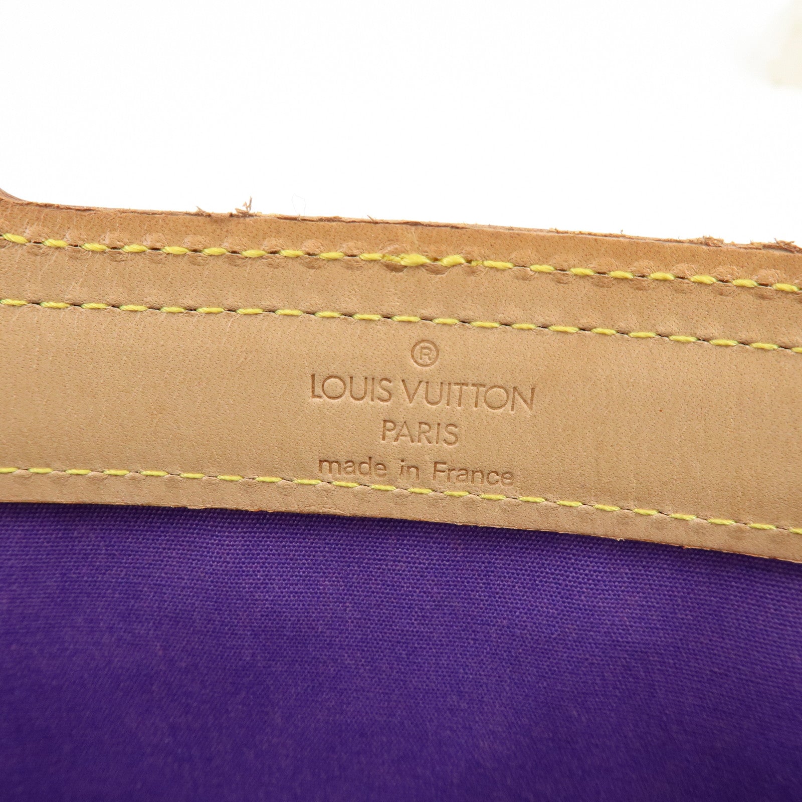 Louis Vuitton Monogram Vernis Stanton Tote Bag Violet M91079