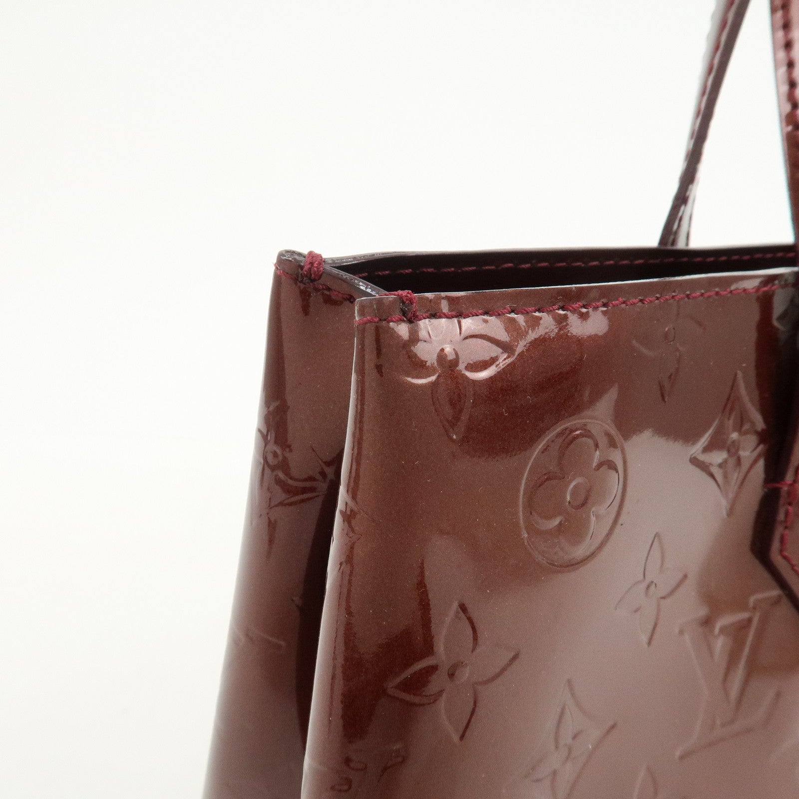Louis Vuitton Monogram Vernis Wilshire PM Rouge Faurviste M91644