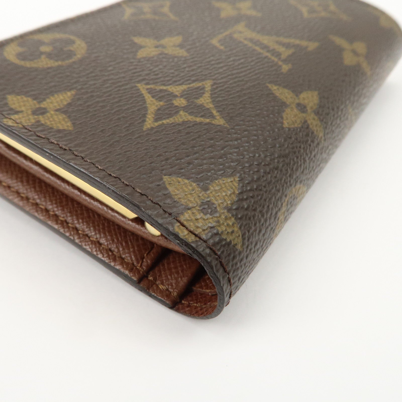 Louis Vuitton Monogram Portefeuille Viennois Wallet Brown M61674