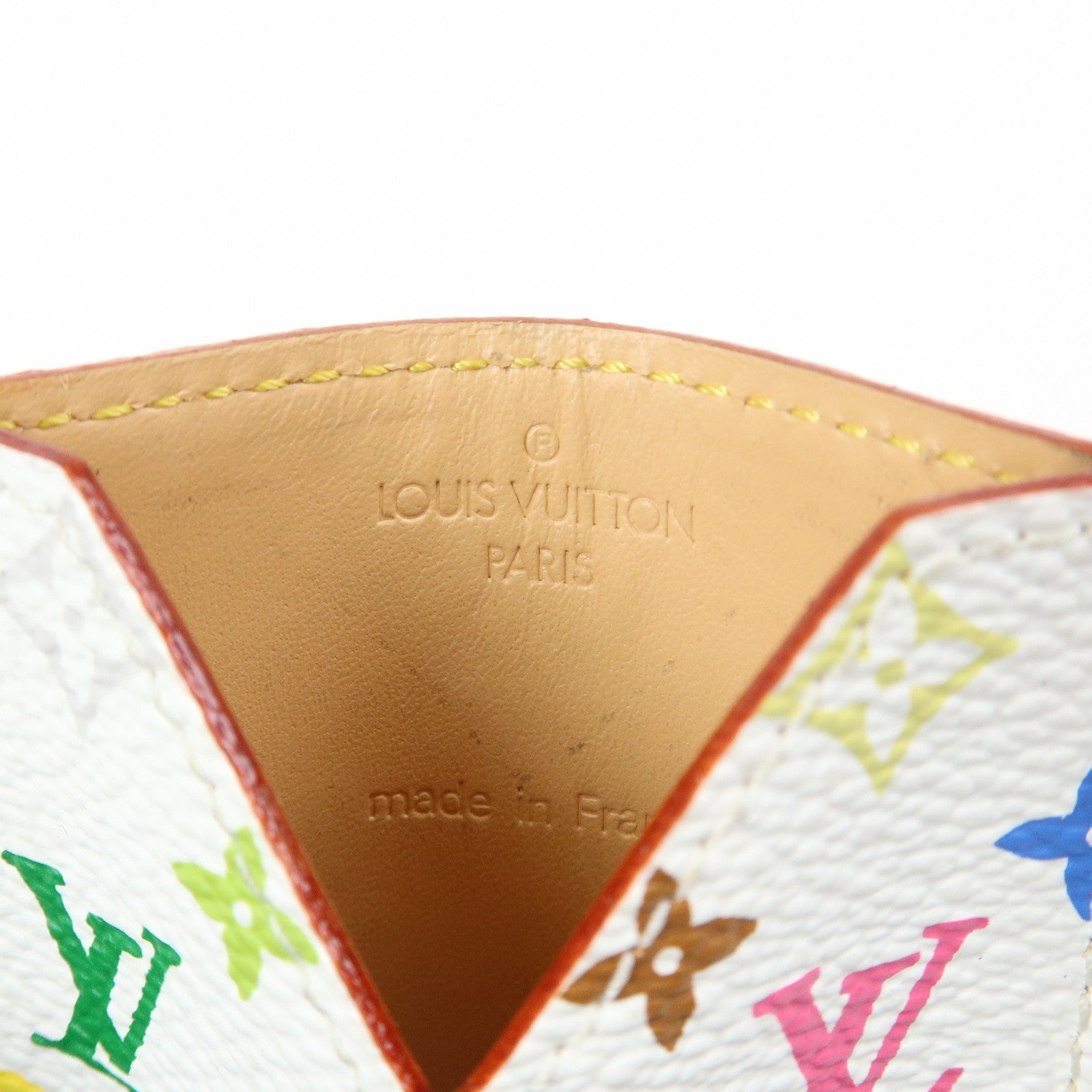 Louis Vuitton Monogram Étui Miroir Multicolor Blanc M92651