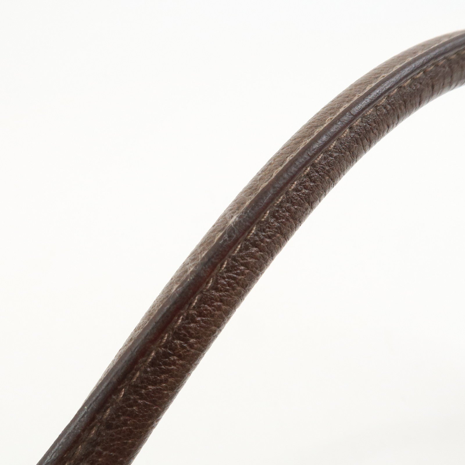 GUCCI GG Canvas Leather Shoulder Bag Hand Bag Beige Brown 146244