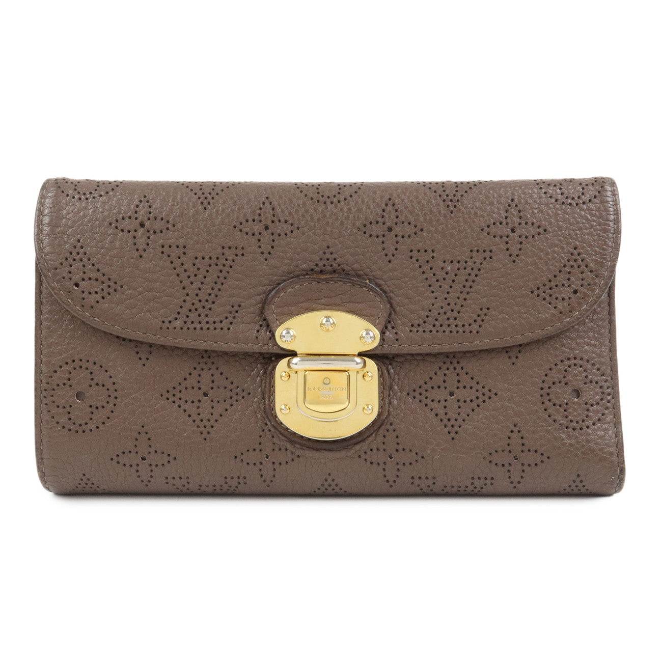 Louis Vuitton Monogram Mahina Portefeuille Amelia Wallet M58089