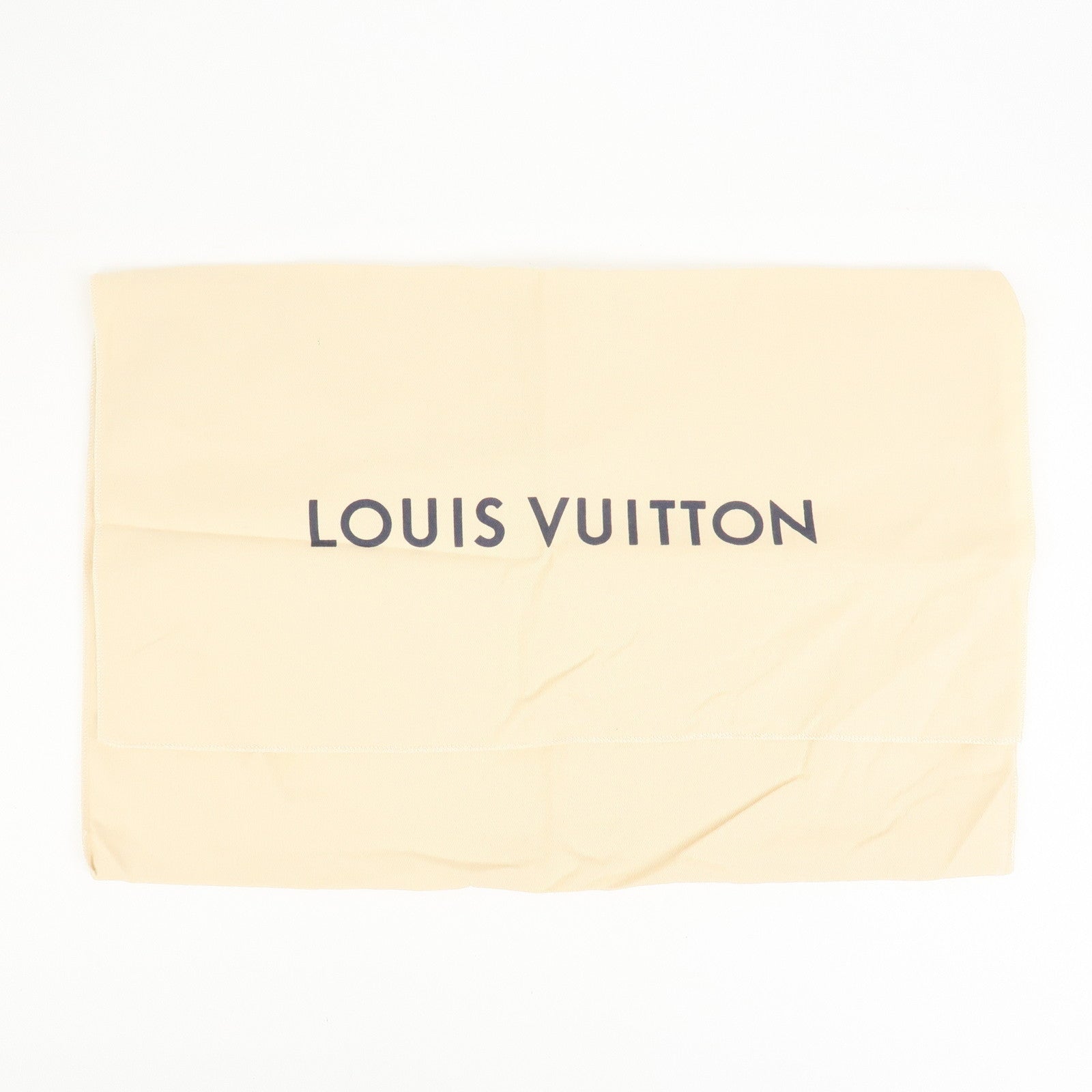 Louis Vuitton Set of 17 Dust Bag Storage Bag Flap Drawstring Beige