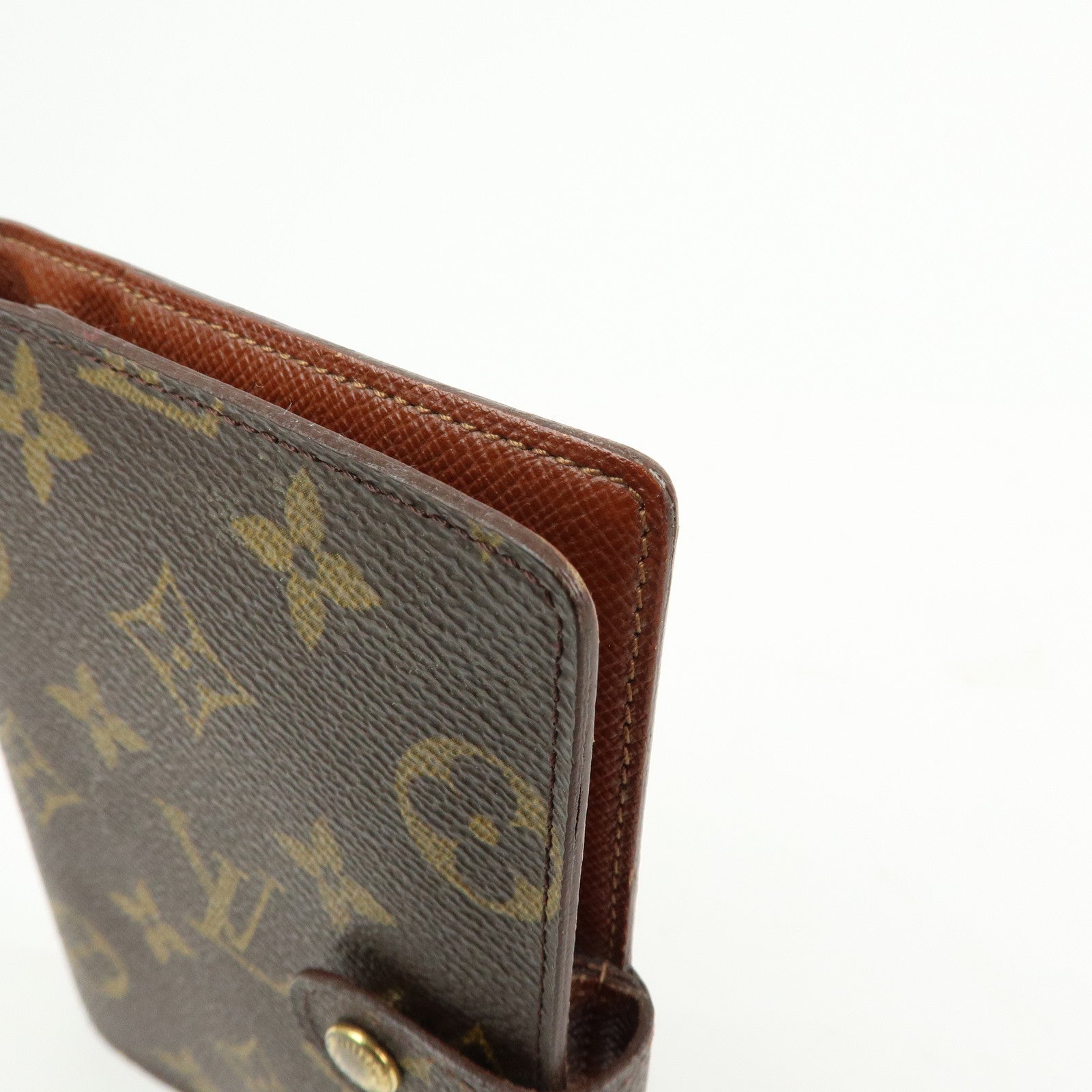 Louis Vuitton Monogram Agenda PM Planner Cover Brown R20005